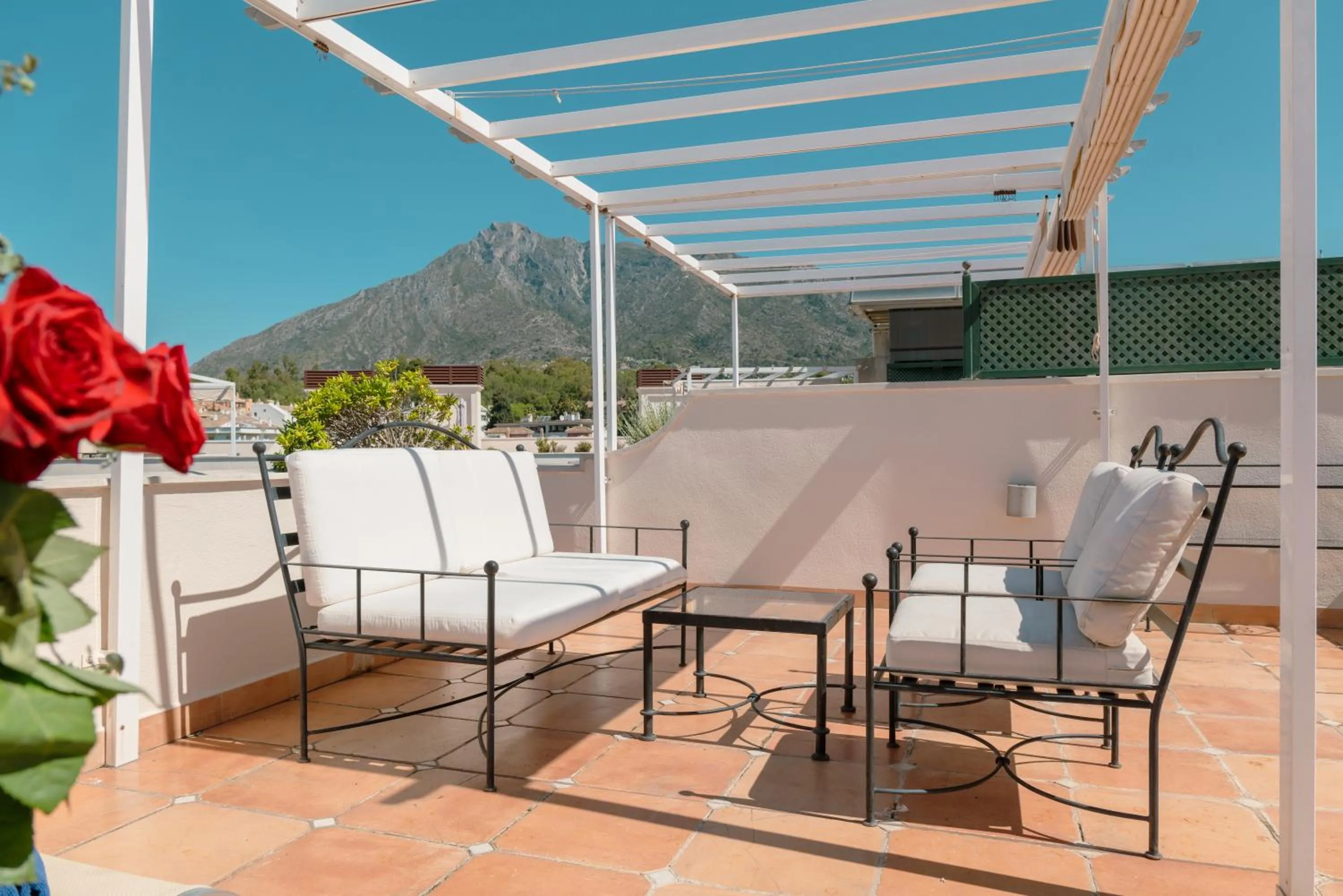 Balcony/Terrace in Guadalpin Suites
