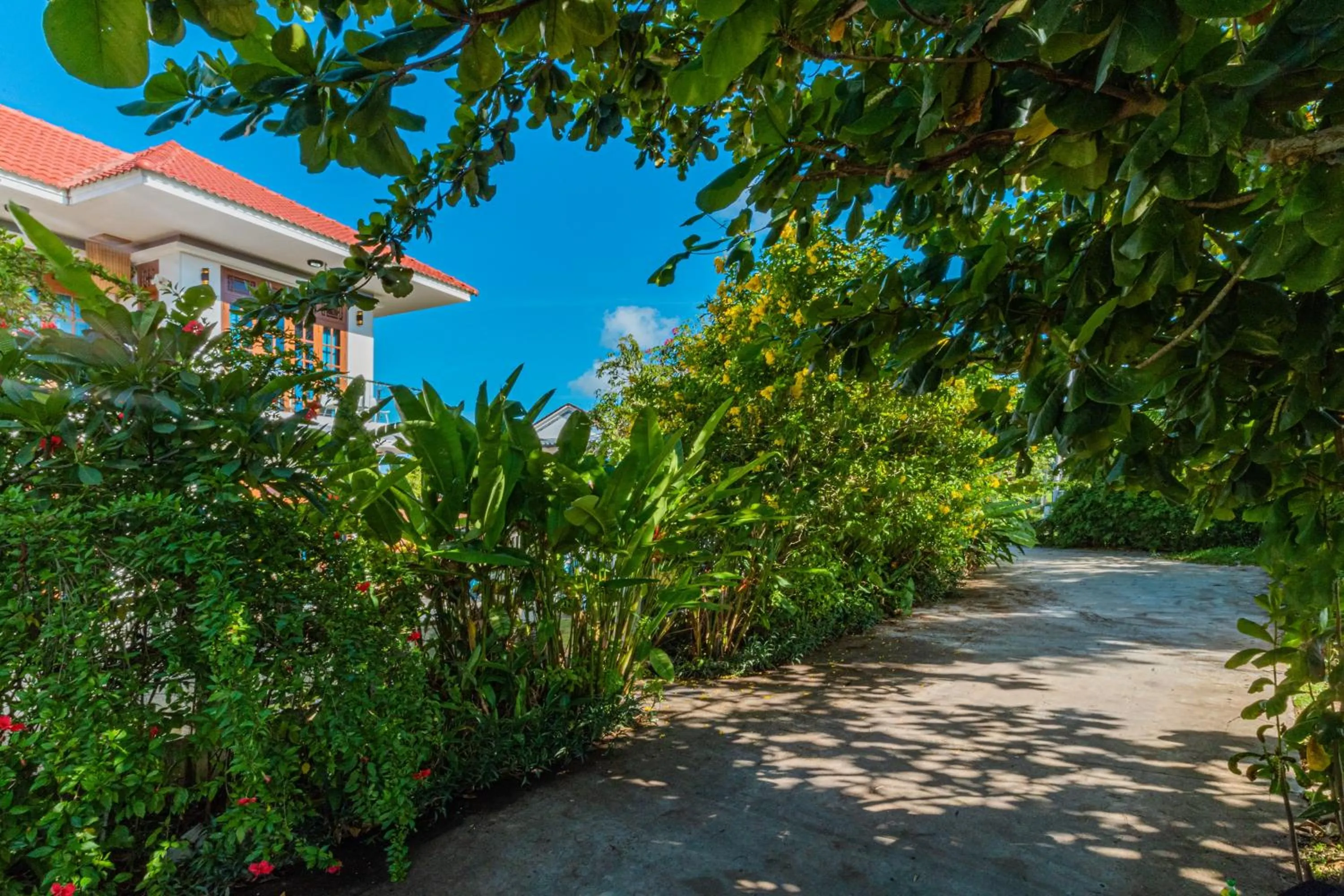Garden in Sông River Homestay Hội An