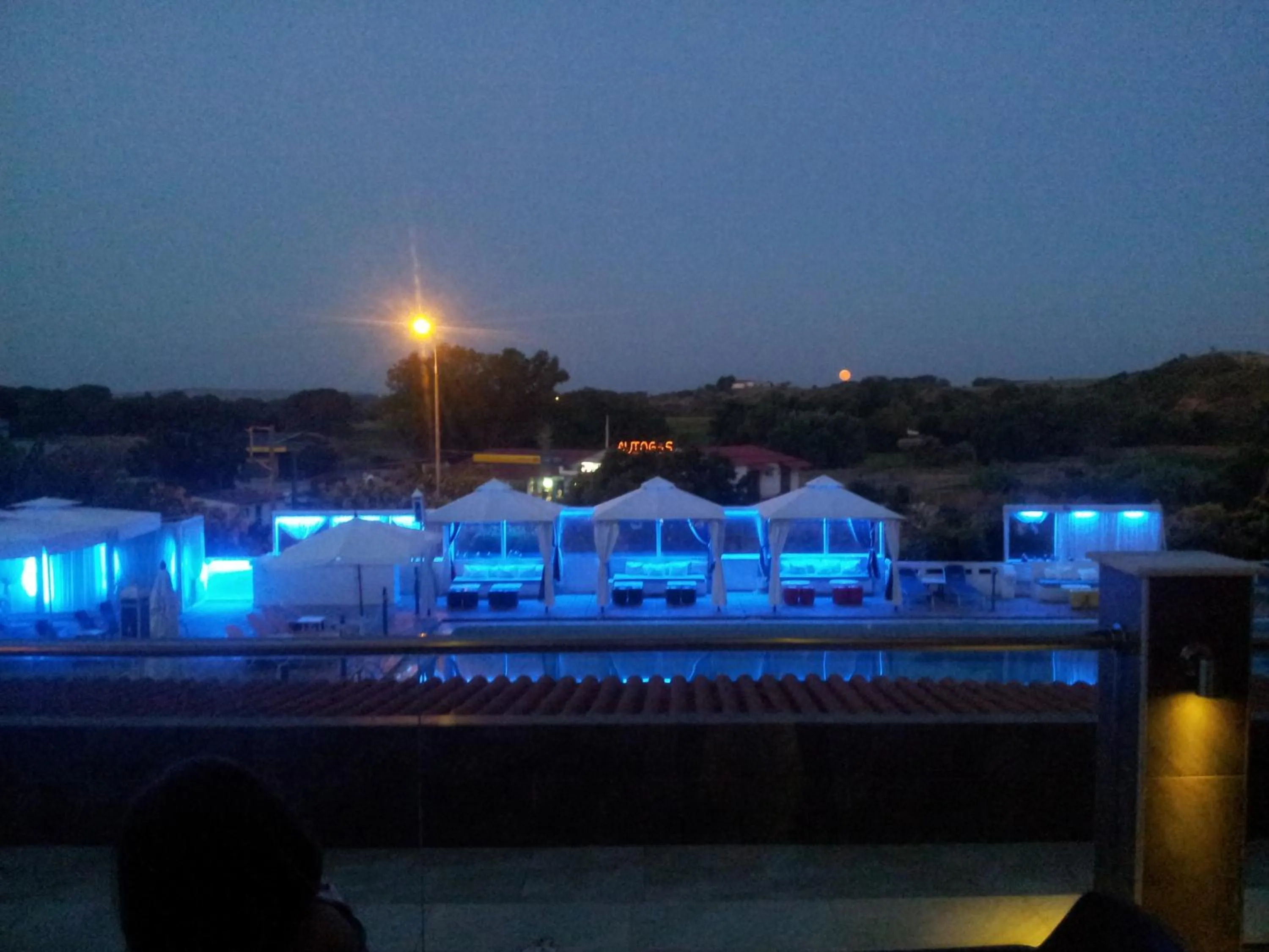 Swimming pool in Plotini Hotel