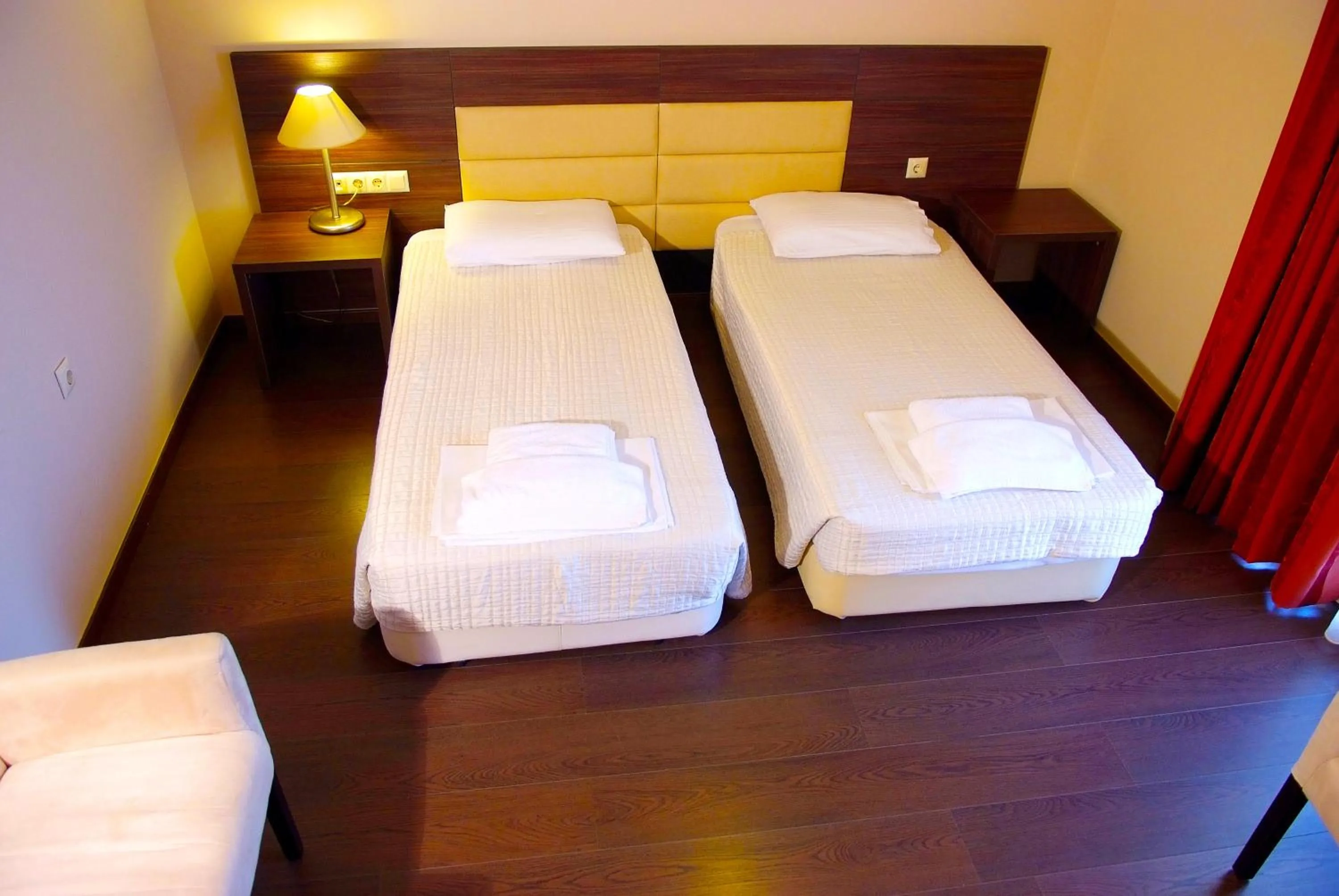 Bedroom in Plotini Hotel