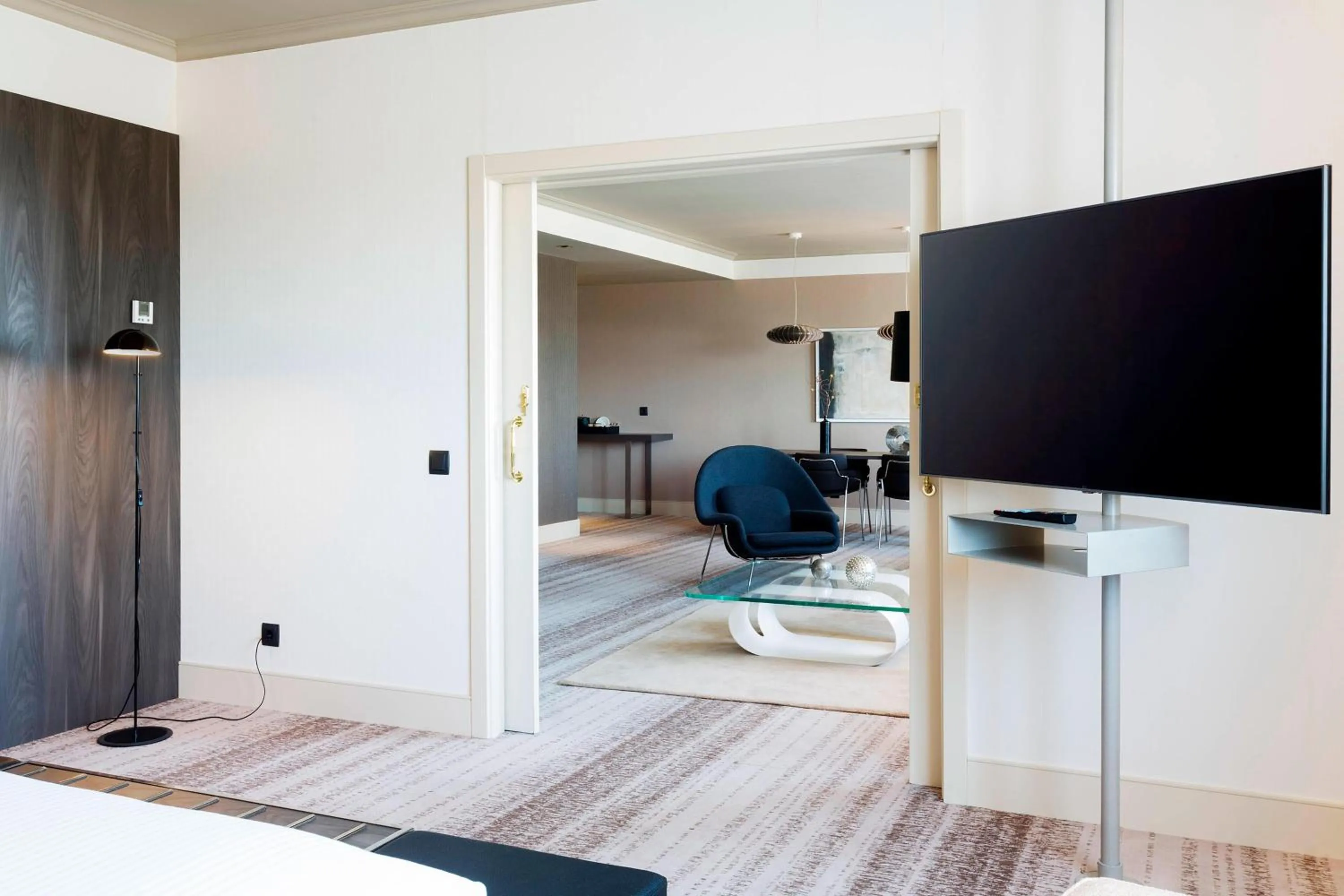 Bedroom, Bed in Madrid Marriott Auditorium Hotel & Conference Center