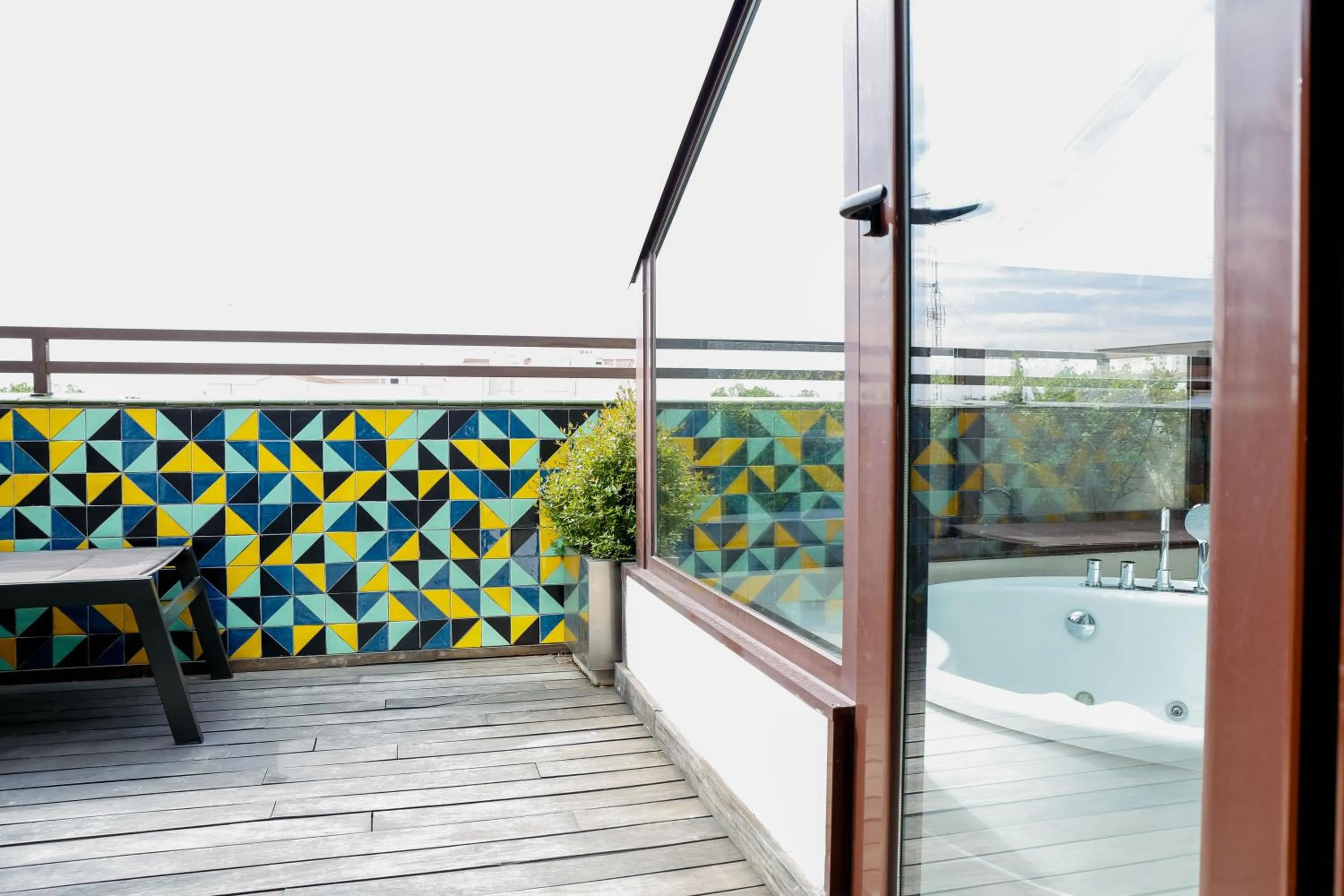 Balcony/Terrace in Hotel Opera