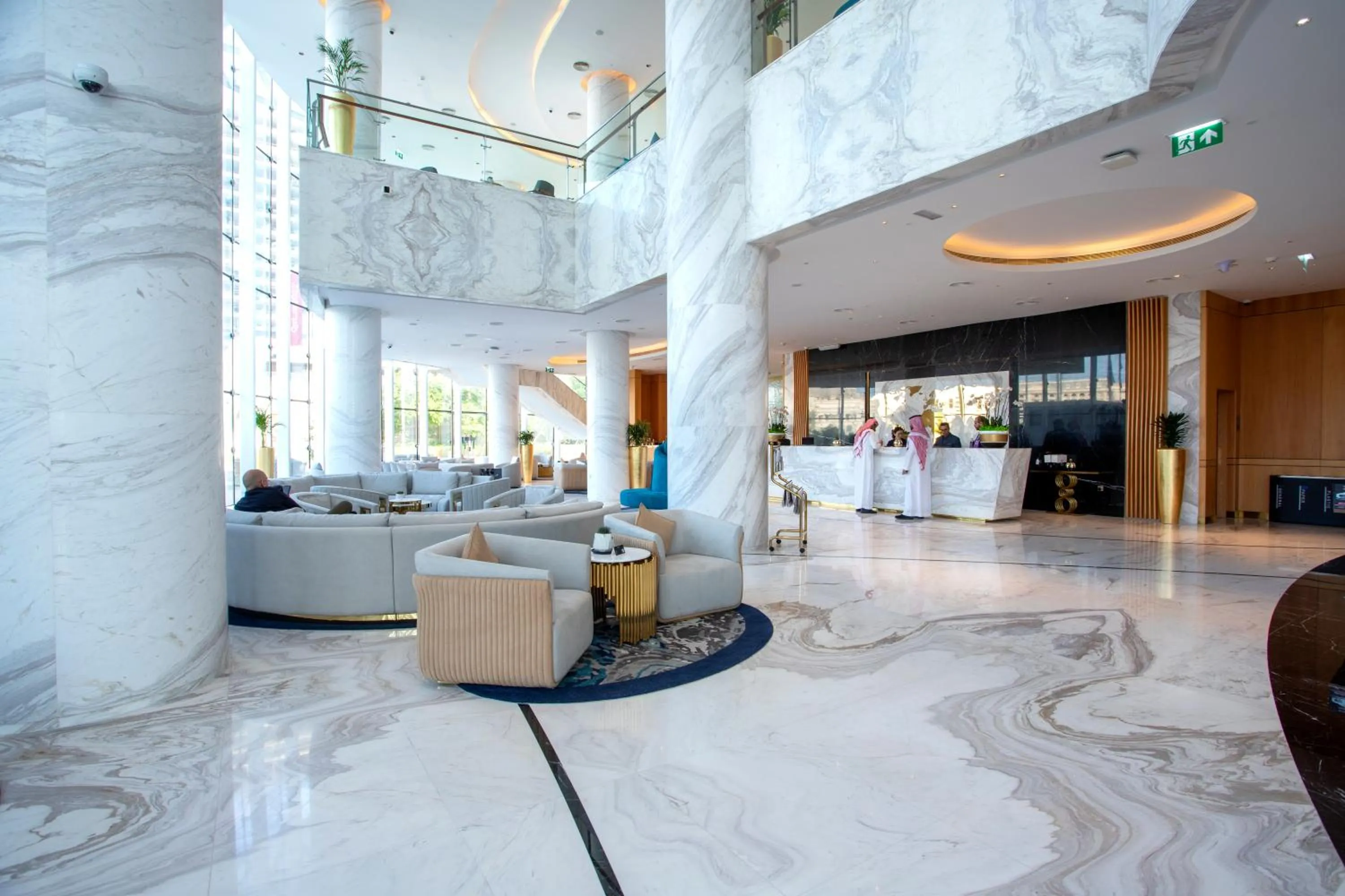 Lobby or reception in Century Marina Hotel - Lusail
