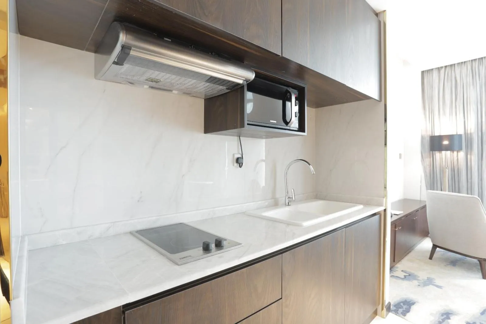 Kitchen or kitchenette in Century Marina Hotel - Lusail