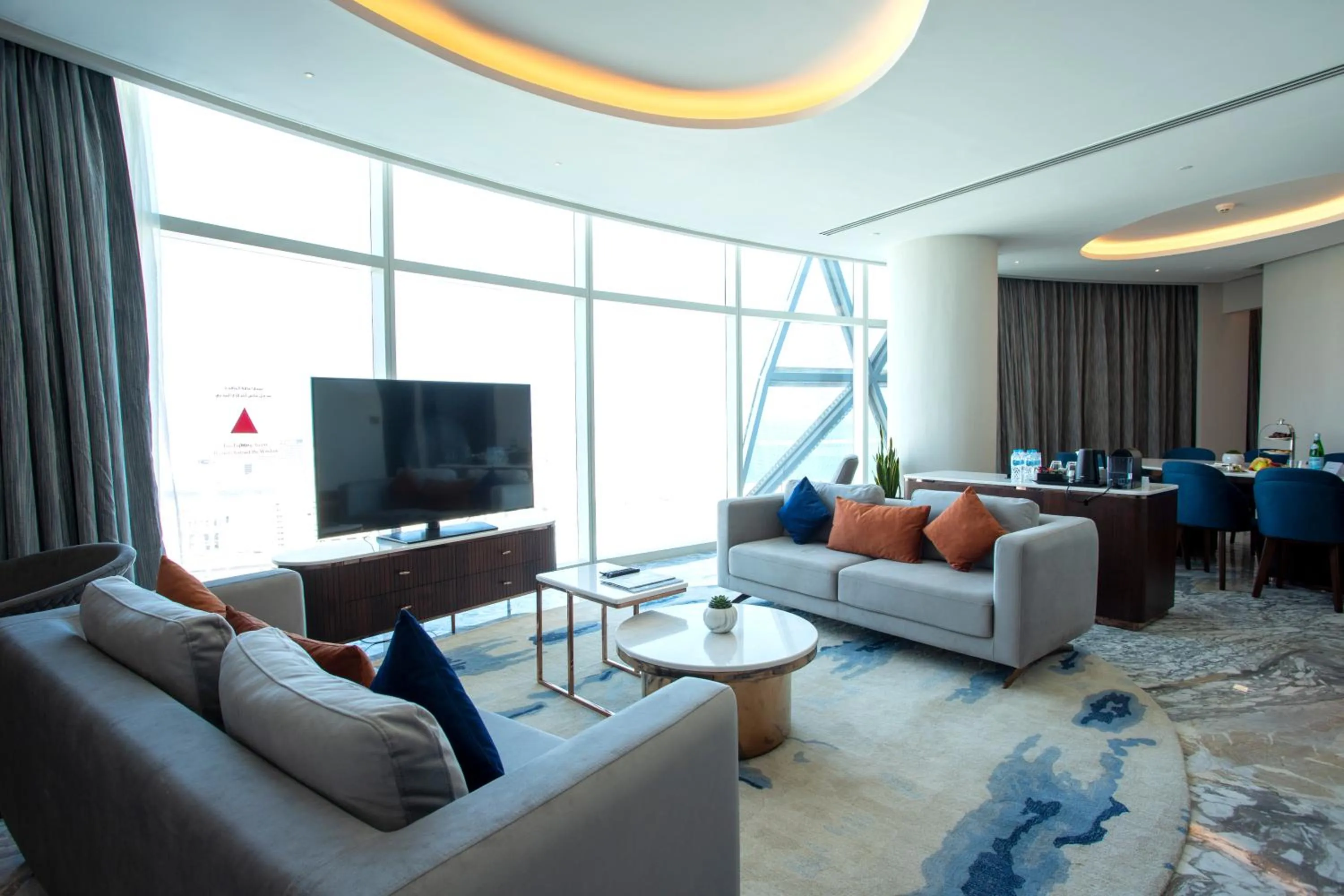 Communal lounge/ TV room in Century Marina Hotel - Lusail