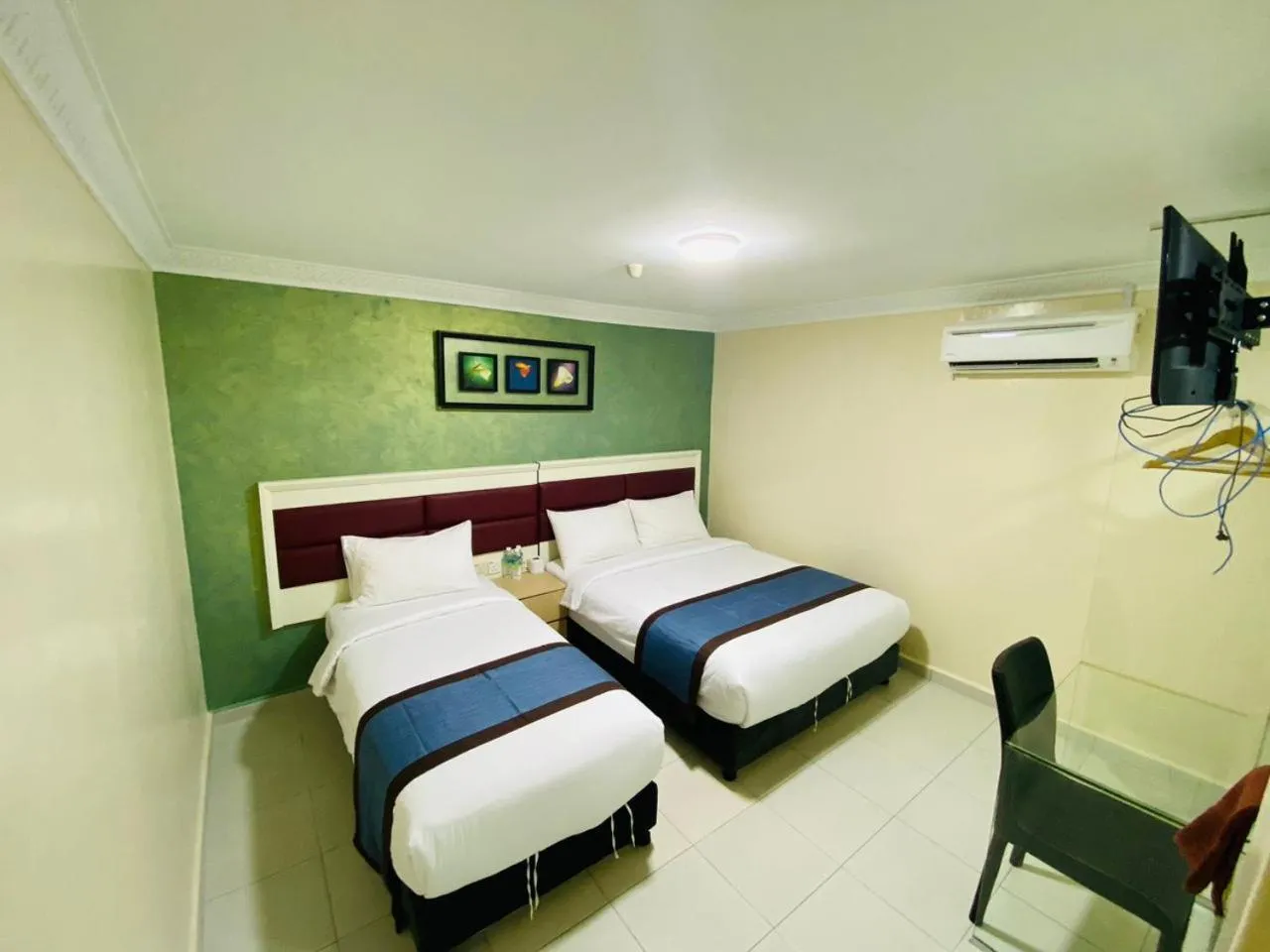 Bed in Surya Boutique Hotel Klang
