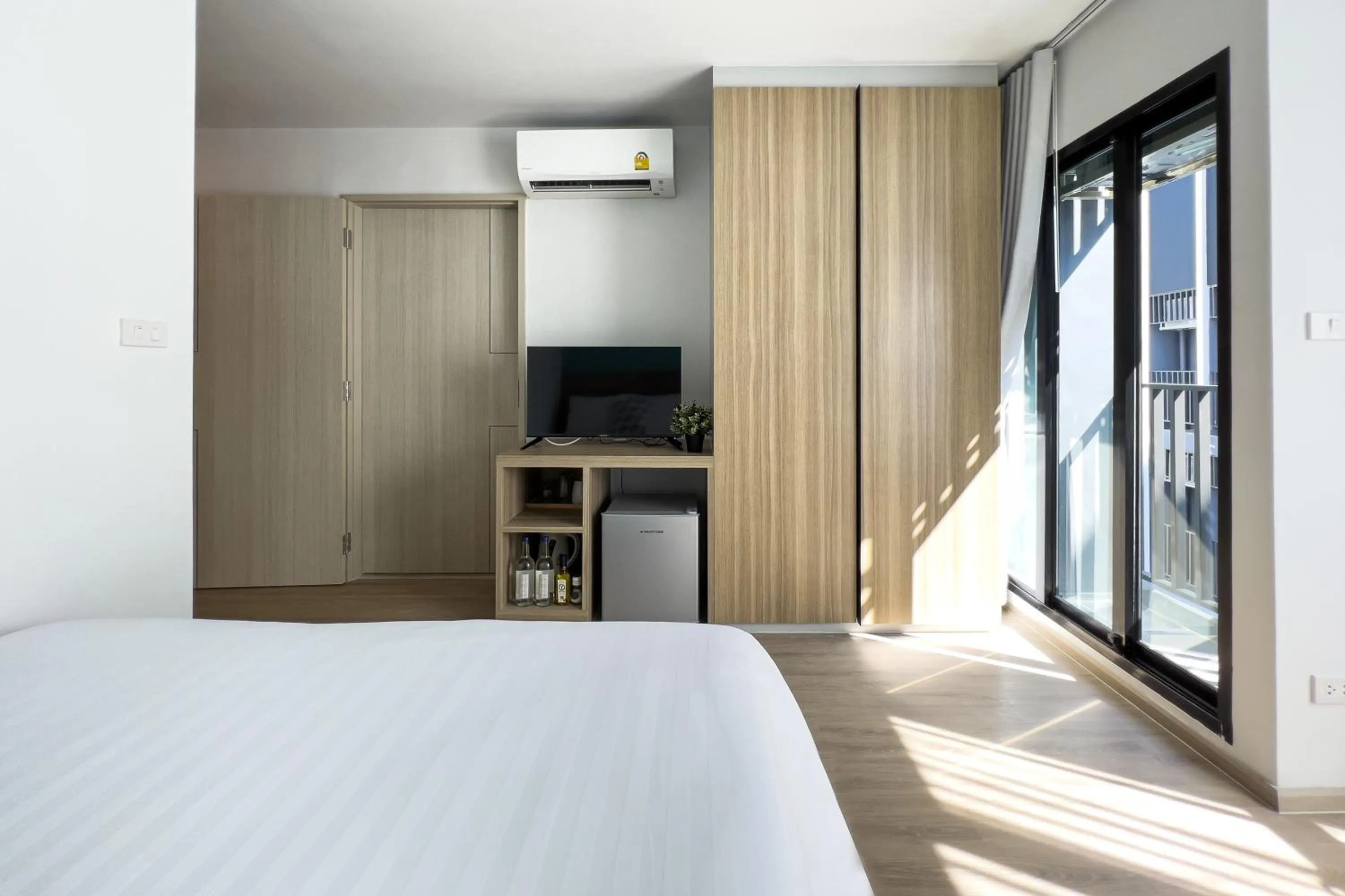 Bed in Wellness Stay & Hotel Sukhumvit 107