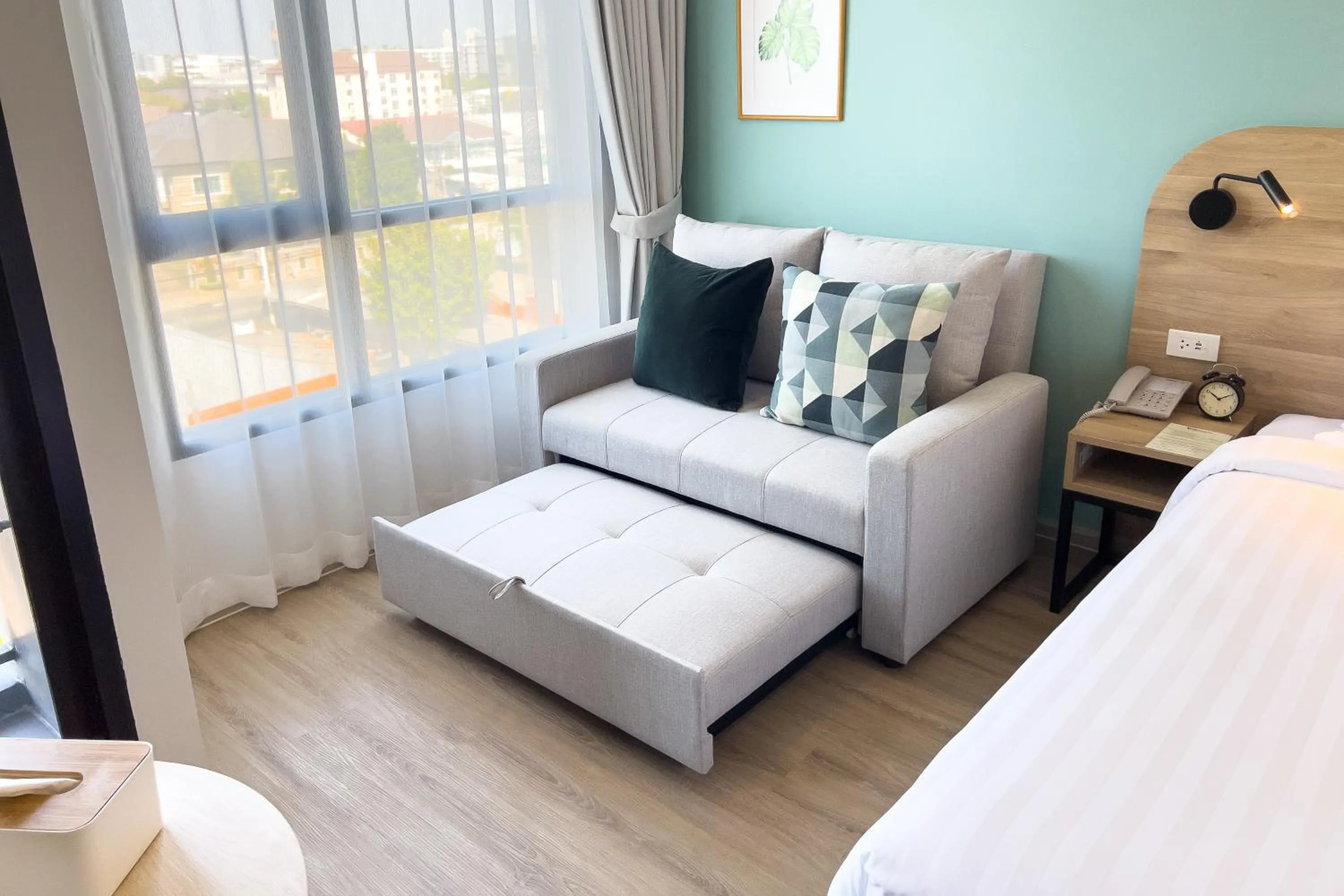 Bedroom, Bed in Wellness Stay & Hotel Sukhumvit 107