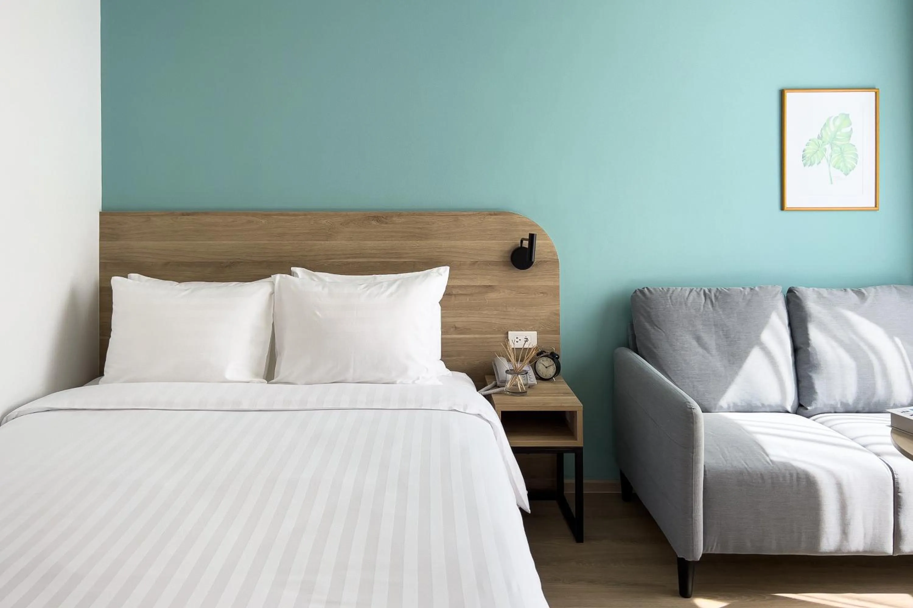 Bed in Wellness Stay & Hotel Sukhumvit 107