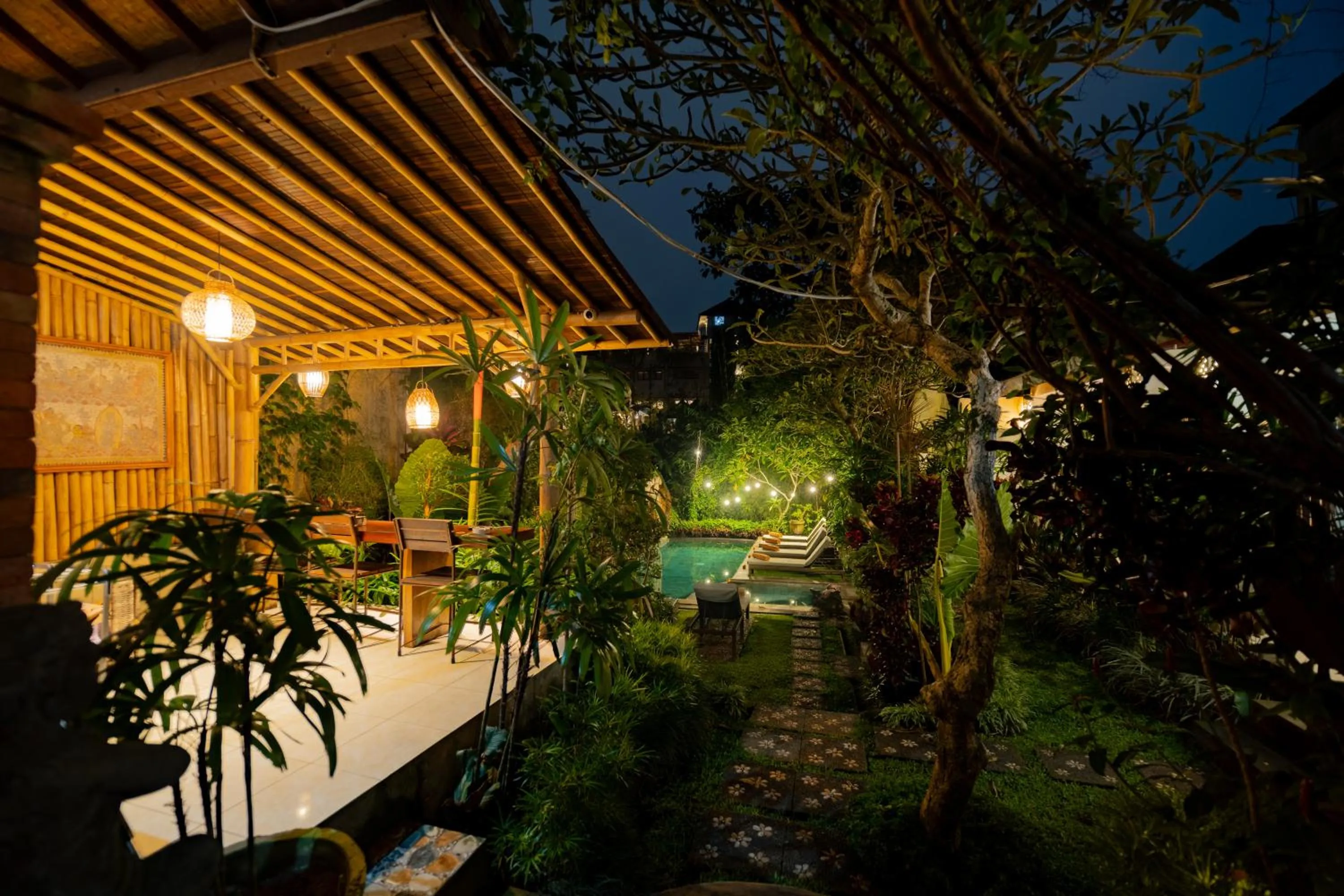 Seating area in Desak Putu Putra Hidden