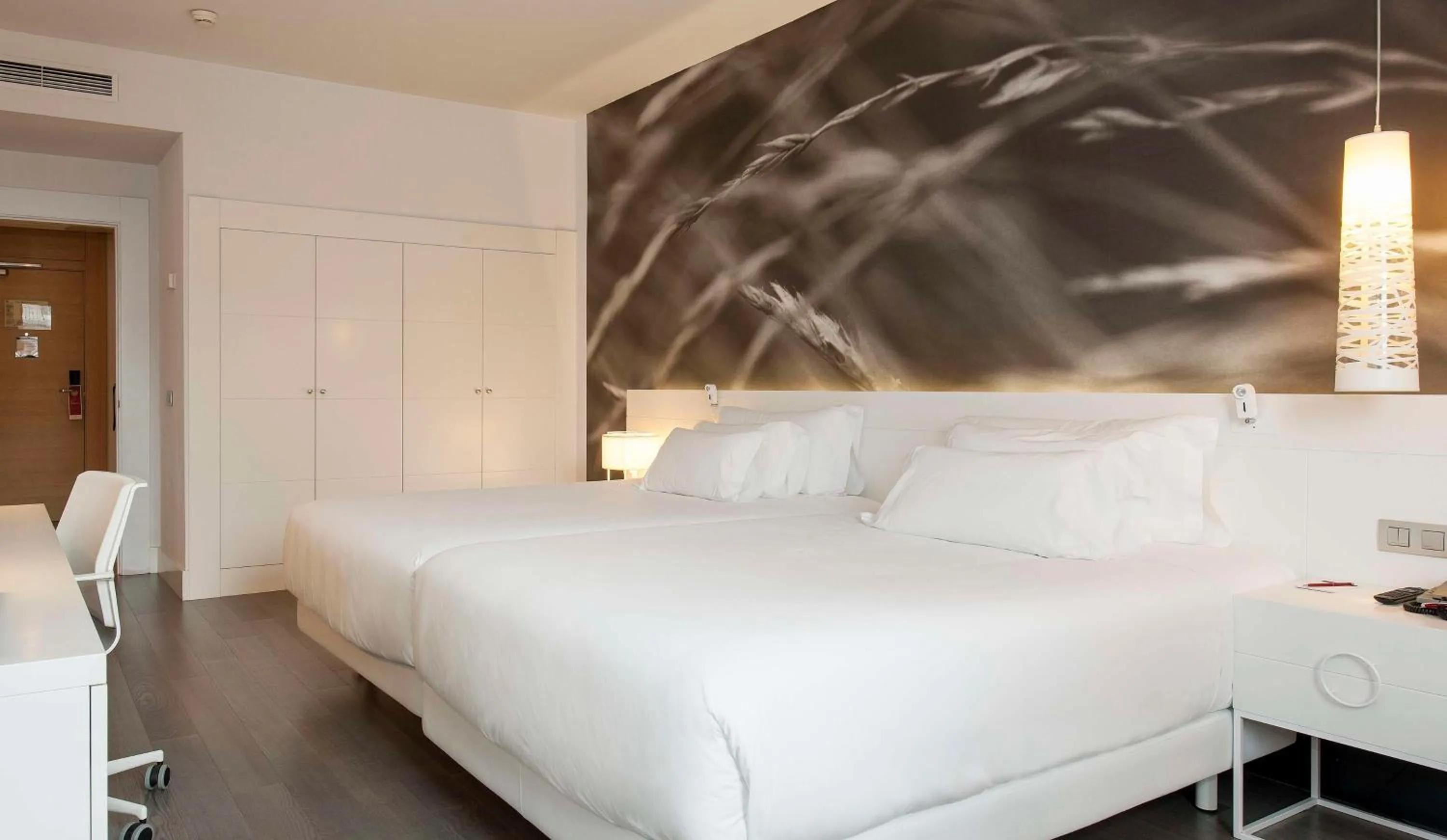 Bedroom, Bed in NH Collection Villa de Bilbao