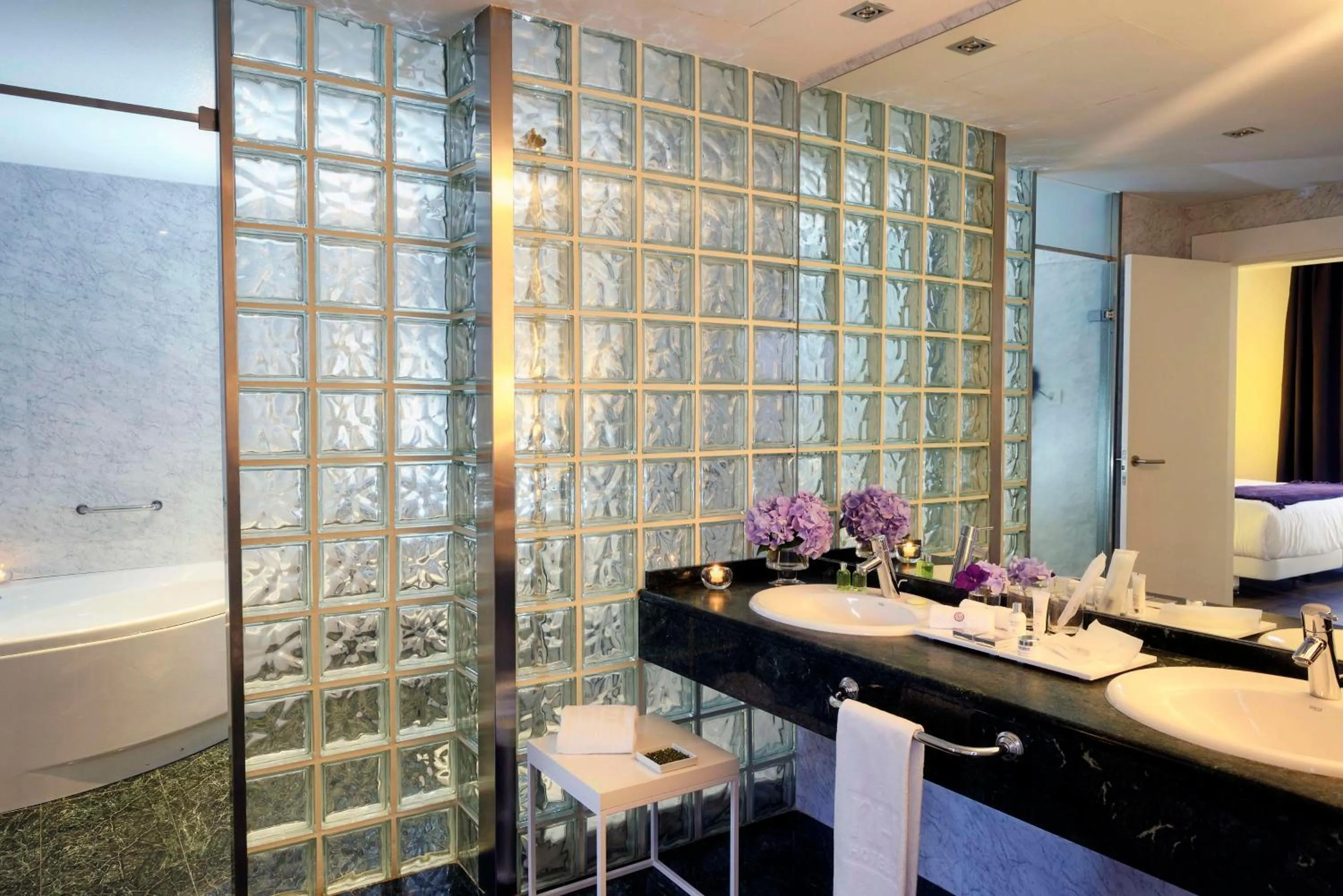 Bathroom in NH Collection Villa de Bilbao