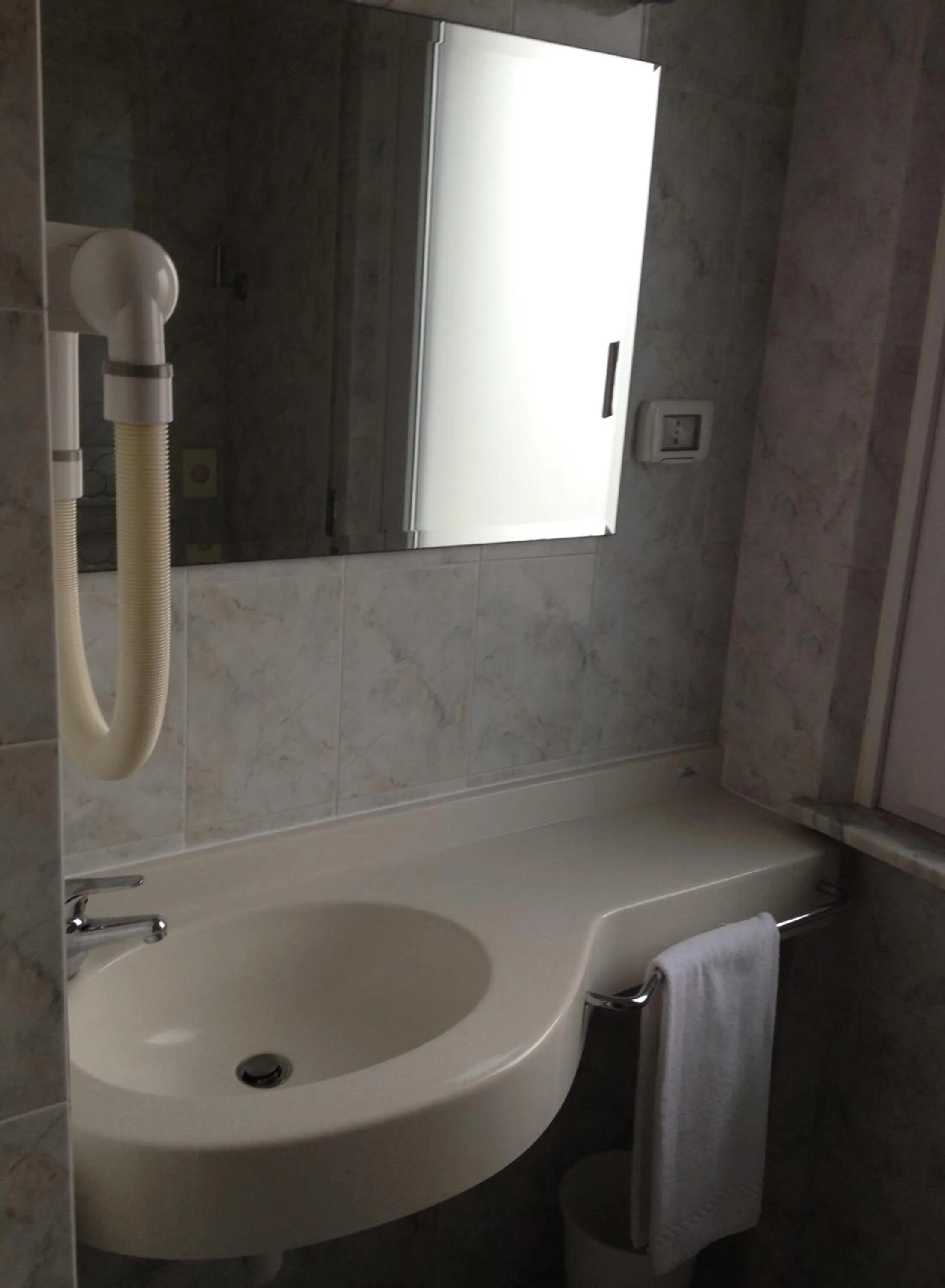 Bathroom in Hotel Mareblu