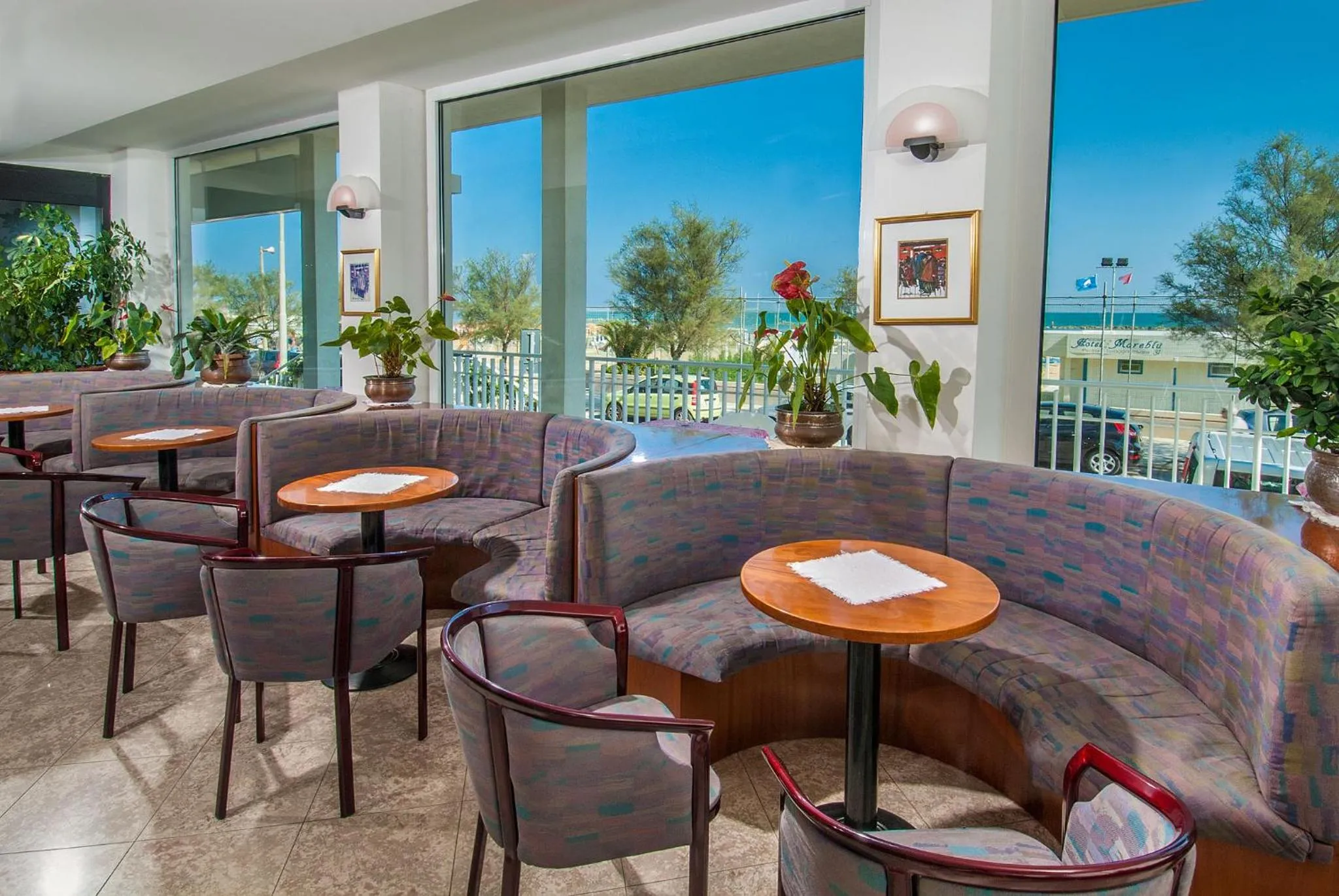 Lounge or bar in Hotel Mareblu