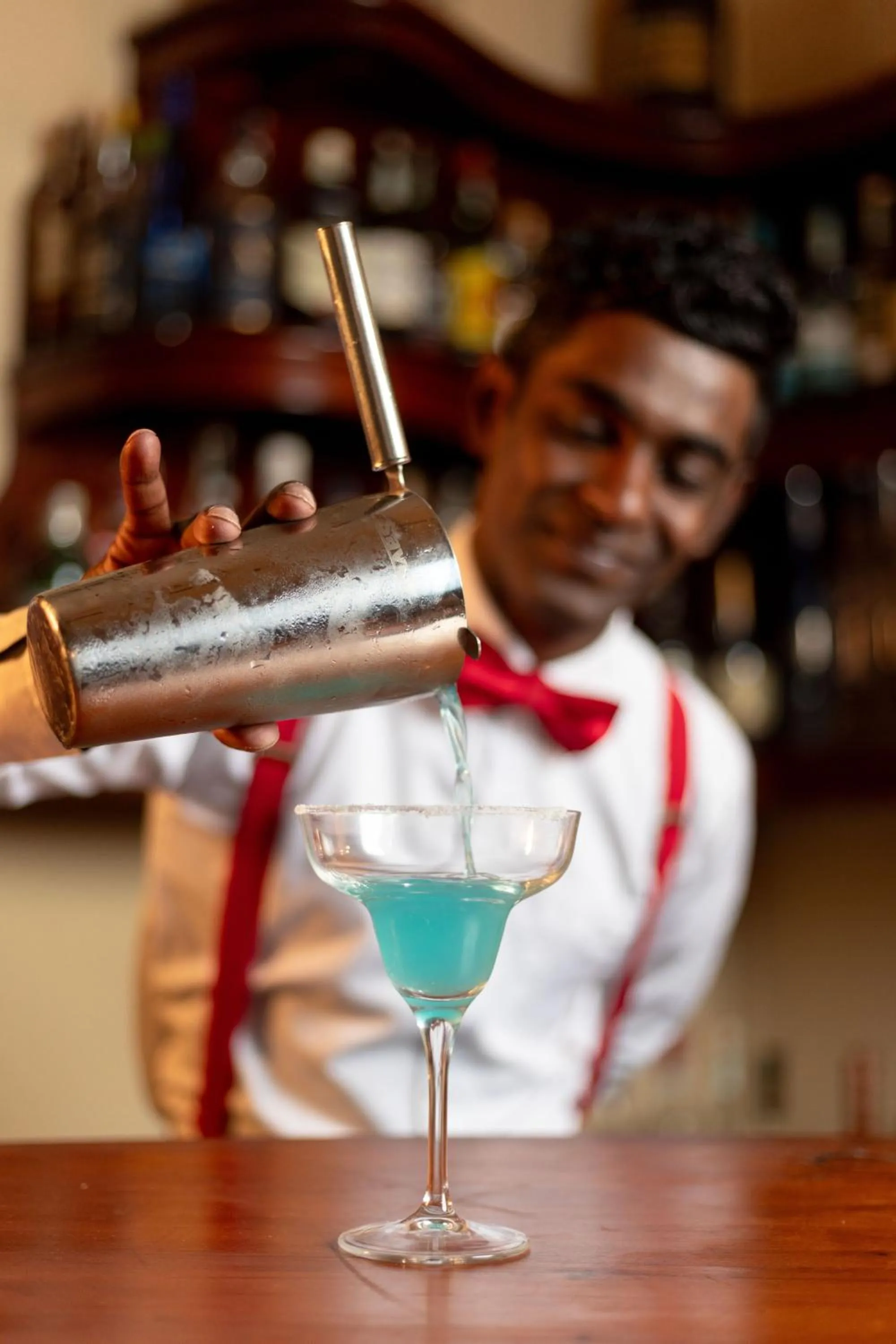 Drinks in The Hill Club