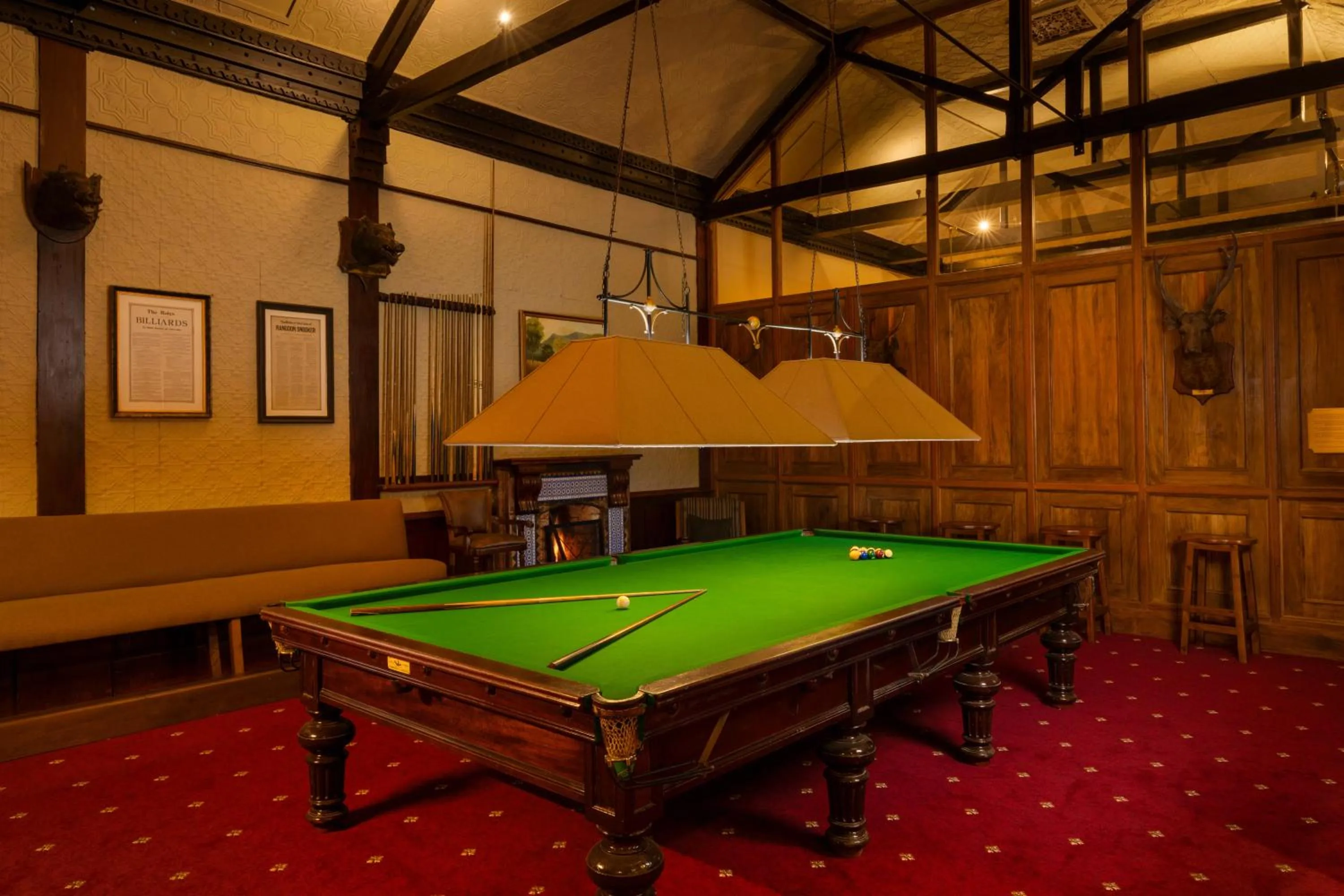 Game Room in The Hill Club