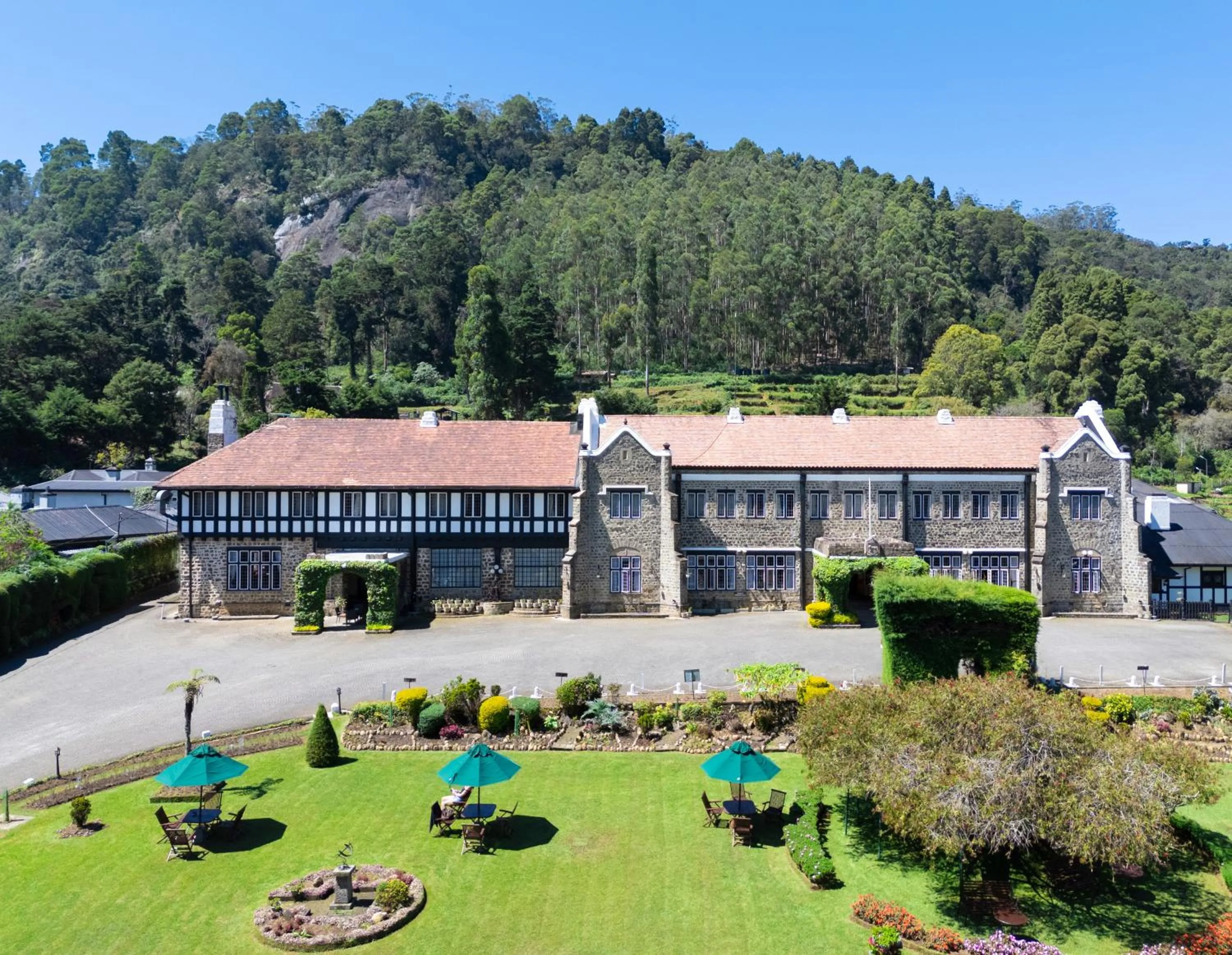 Garden in The Hill Club