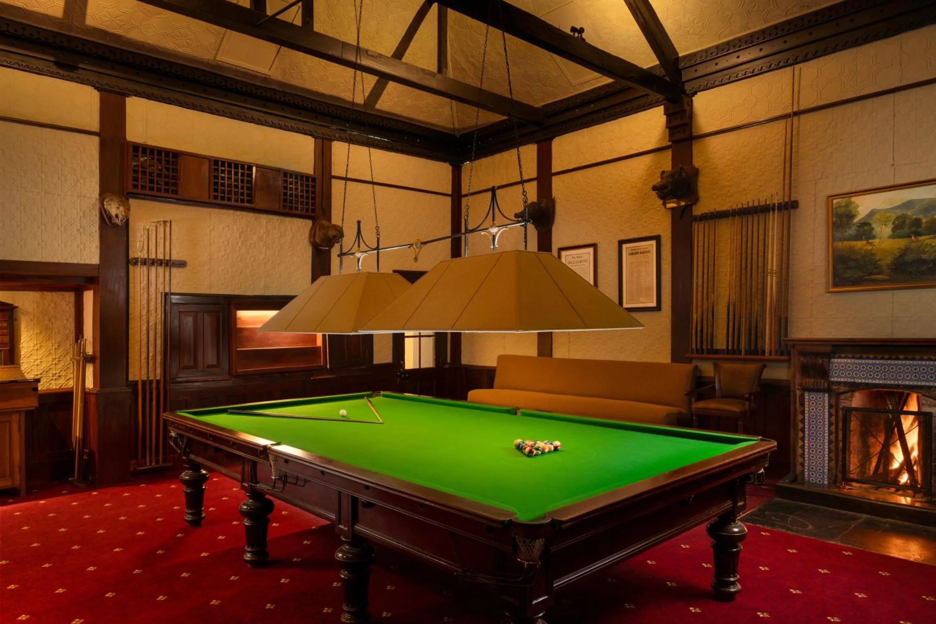 Game Room in The Hill Club