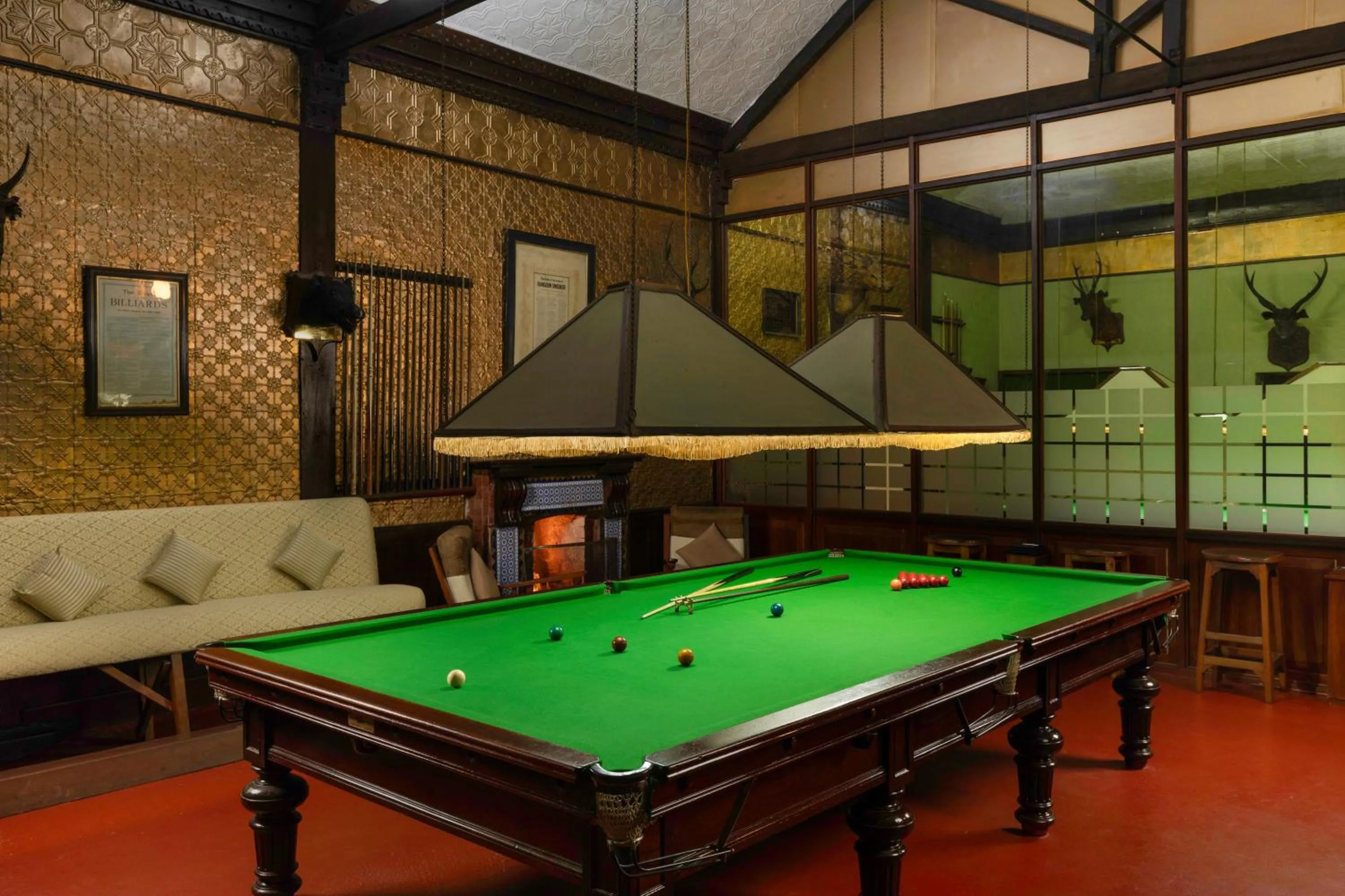 Billiard in The Hill Club