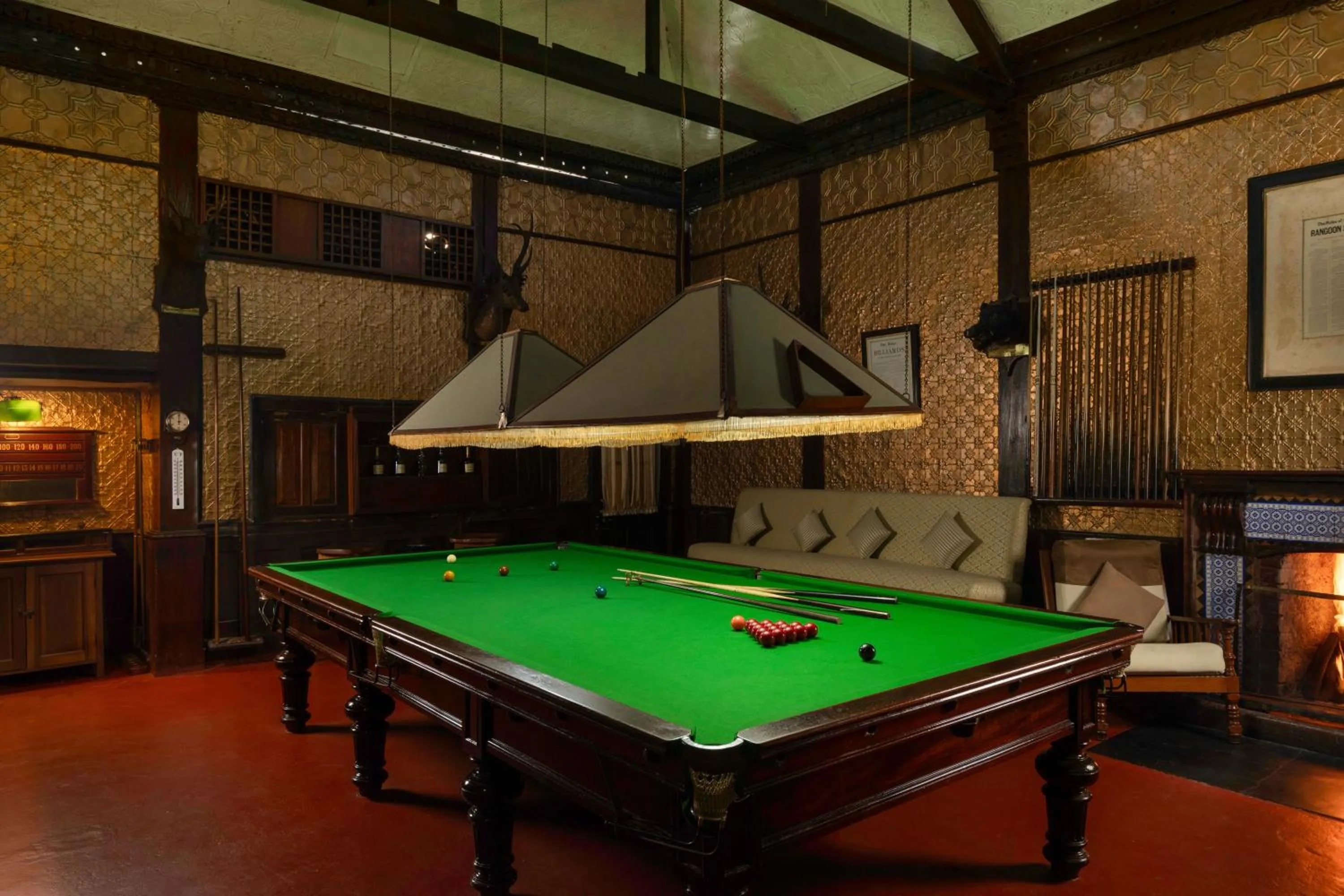 Billiard in The Hill Club
