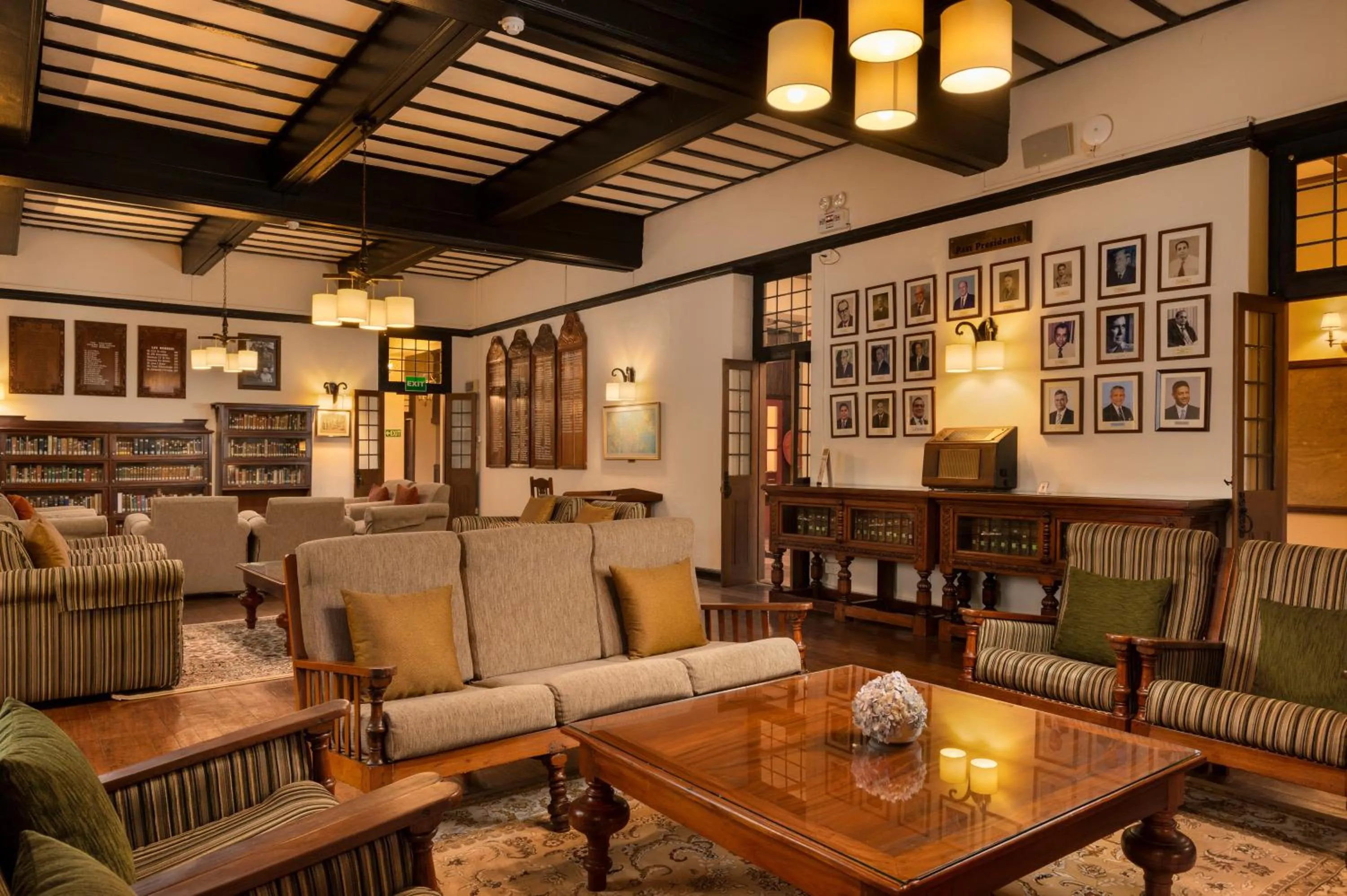 Living room in The Hill Club