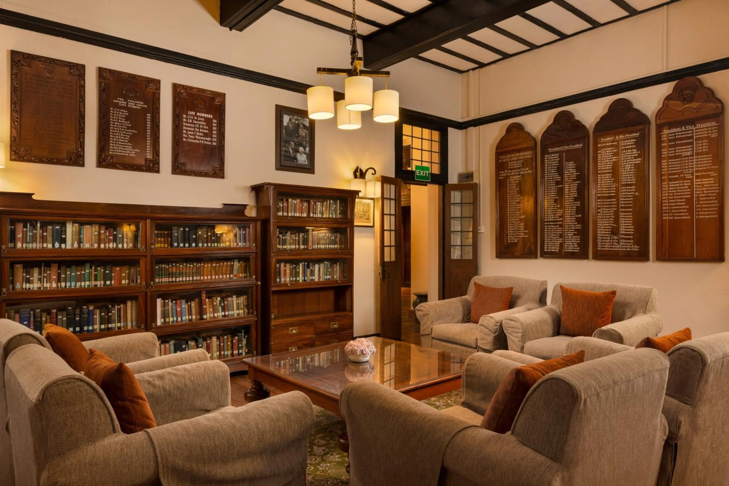 Library in The Hill Club