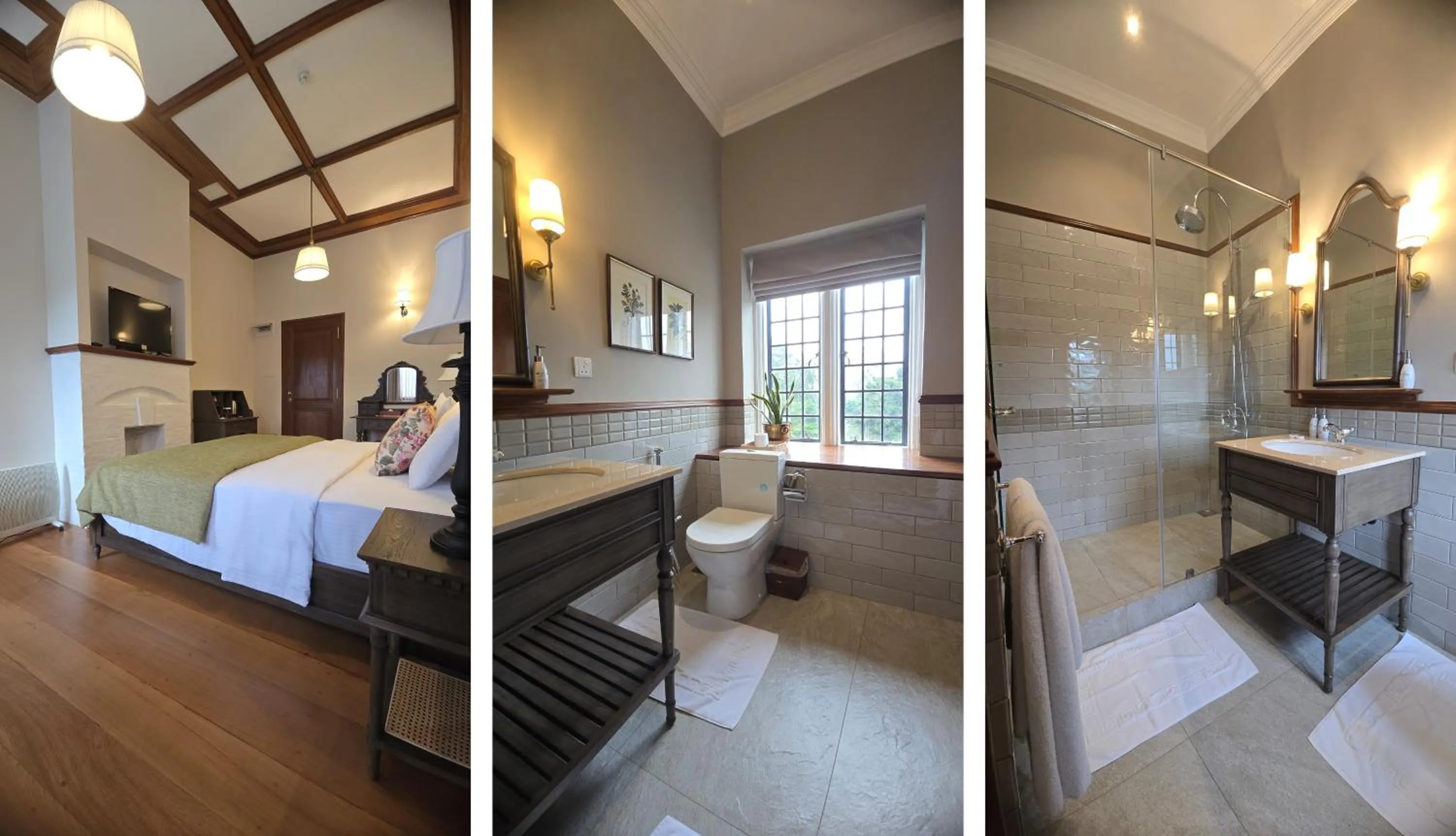 Bathroom, Bed in The Hill Club