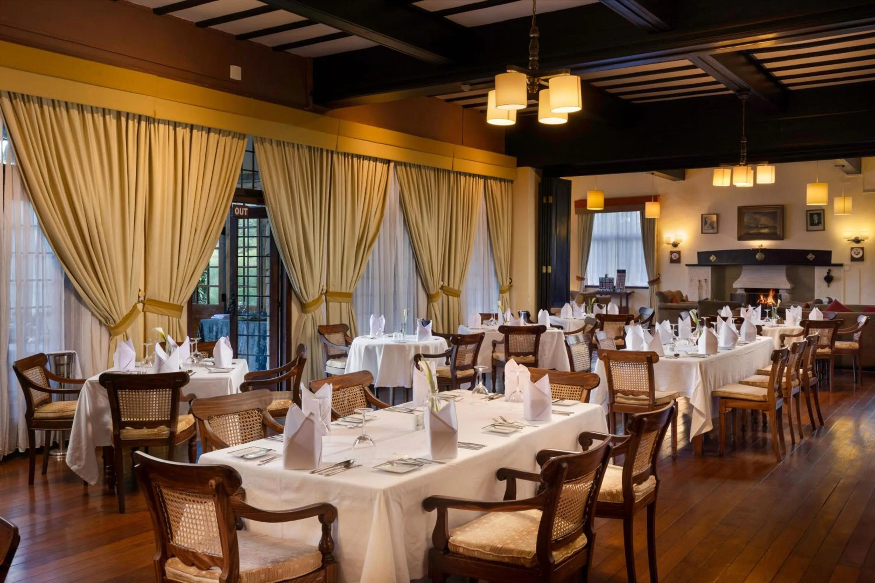 Restaurant/places to eat in The Hill Club