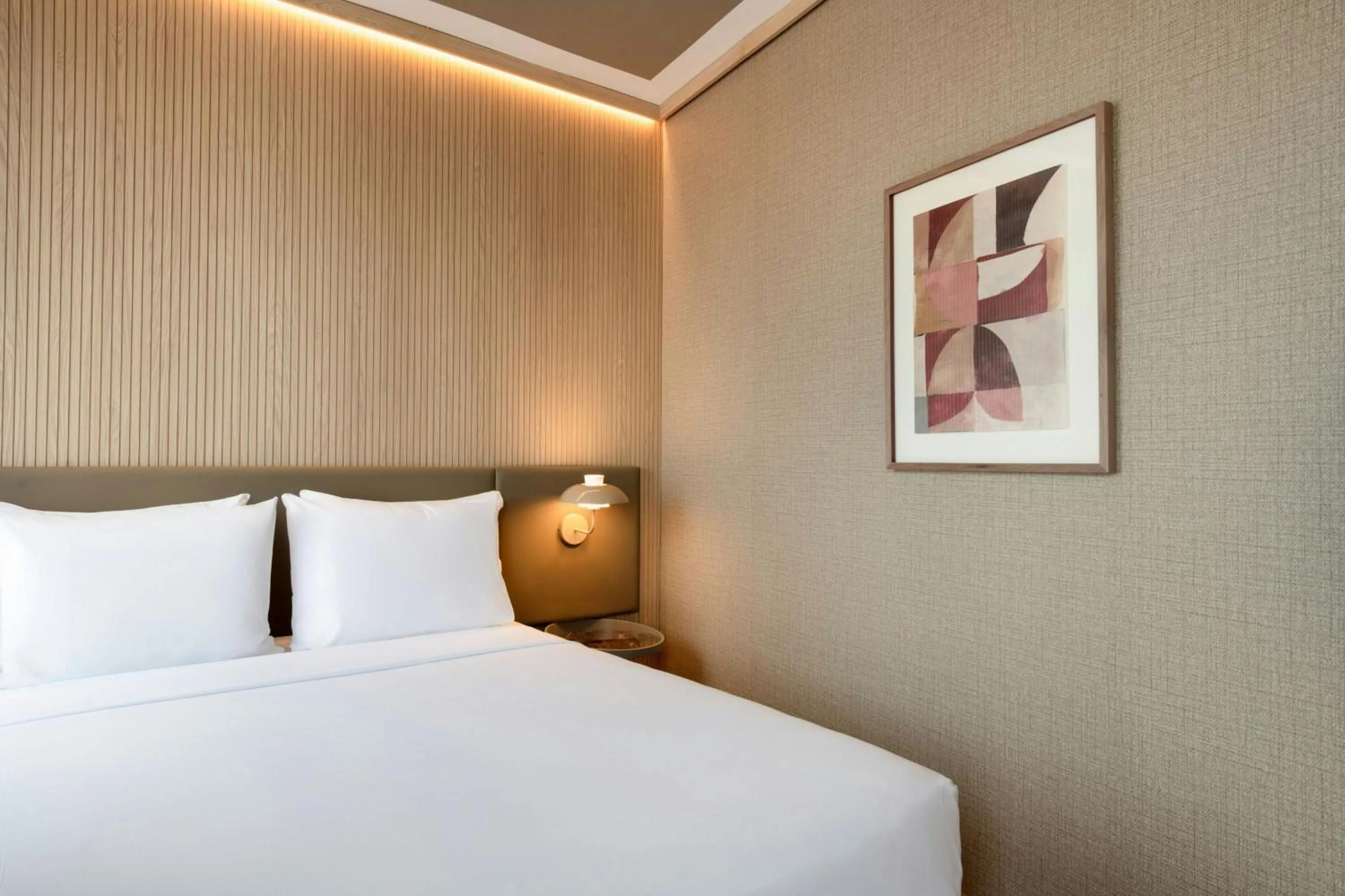 Photo of the whole room, Bed in AC Hotel by Marriott Cartagena