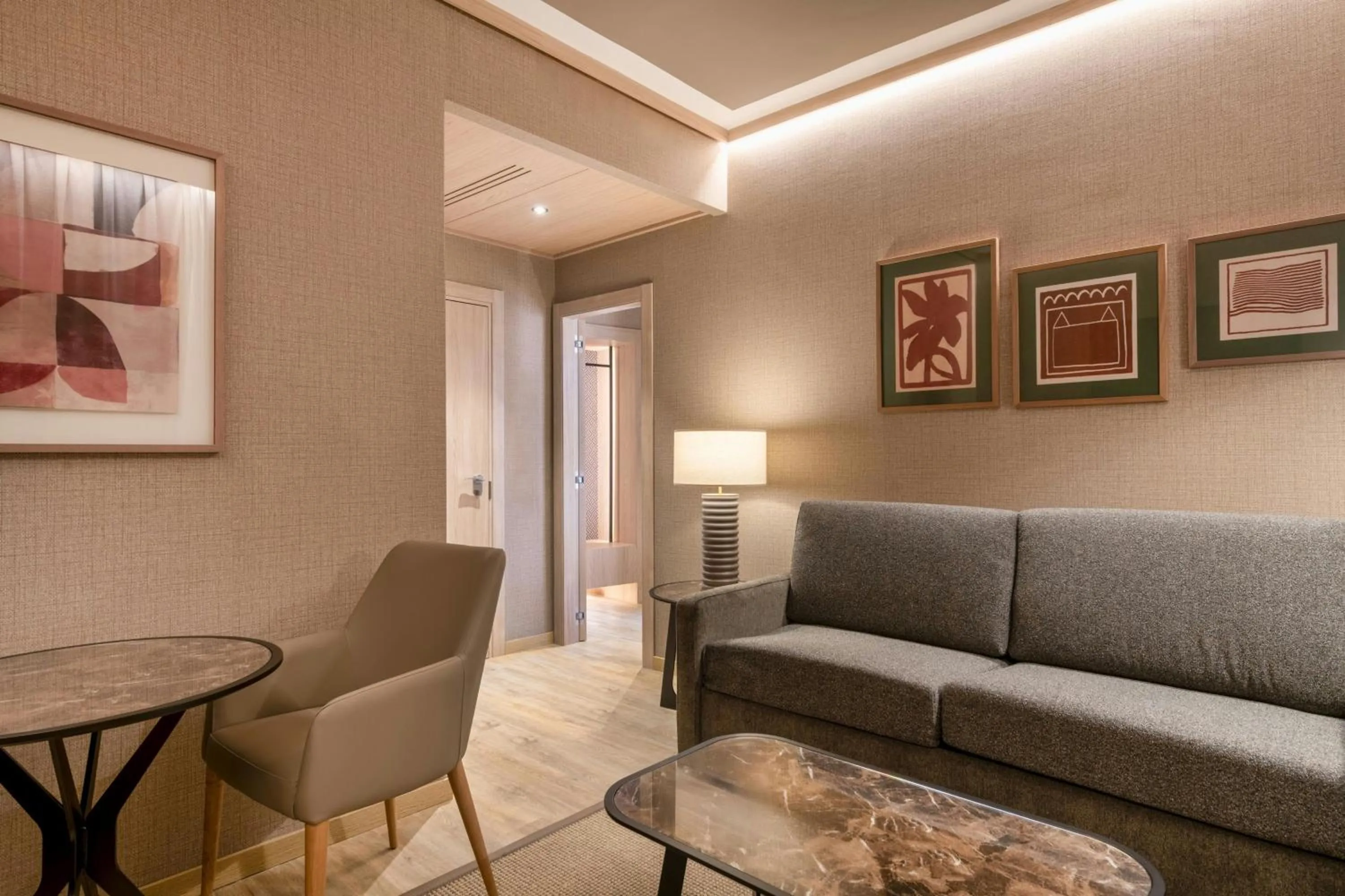 Living room in AC Hotel by Marriott Cartagena