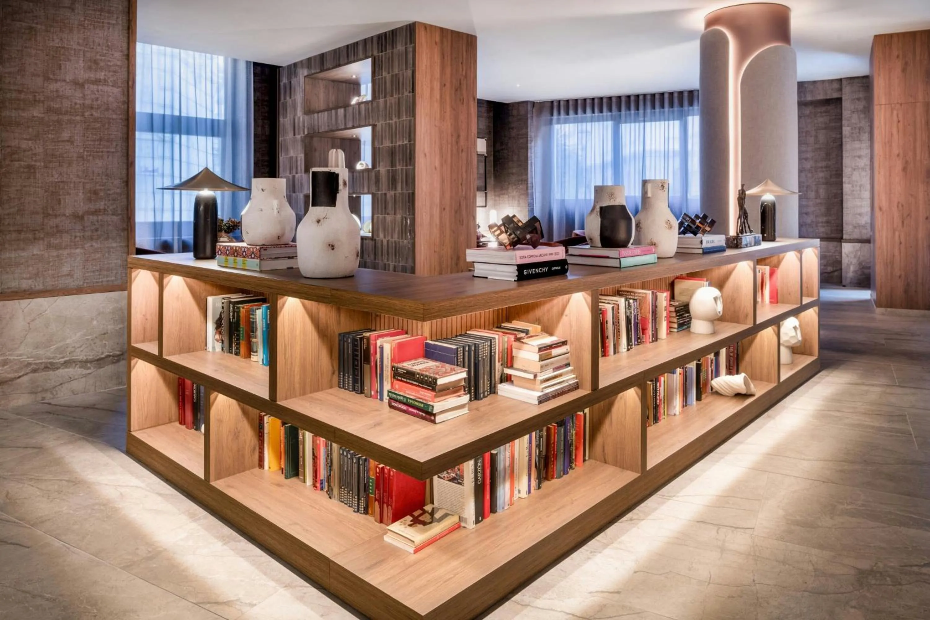 Lounge or bar in AC Hotel by Marriott Cartagena