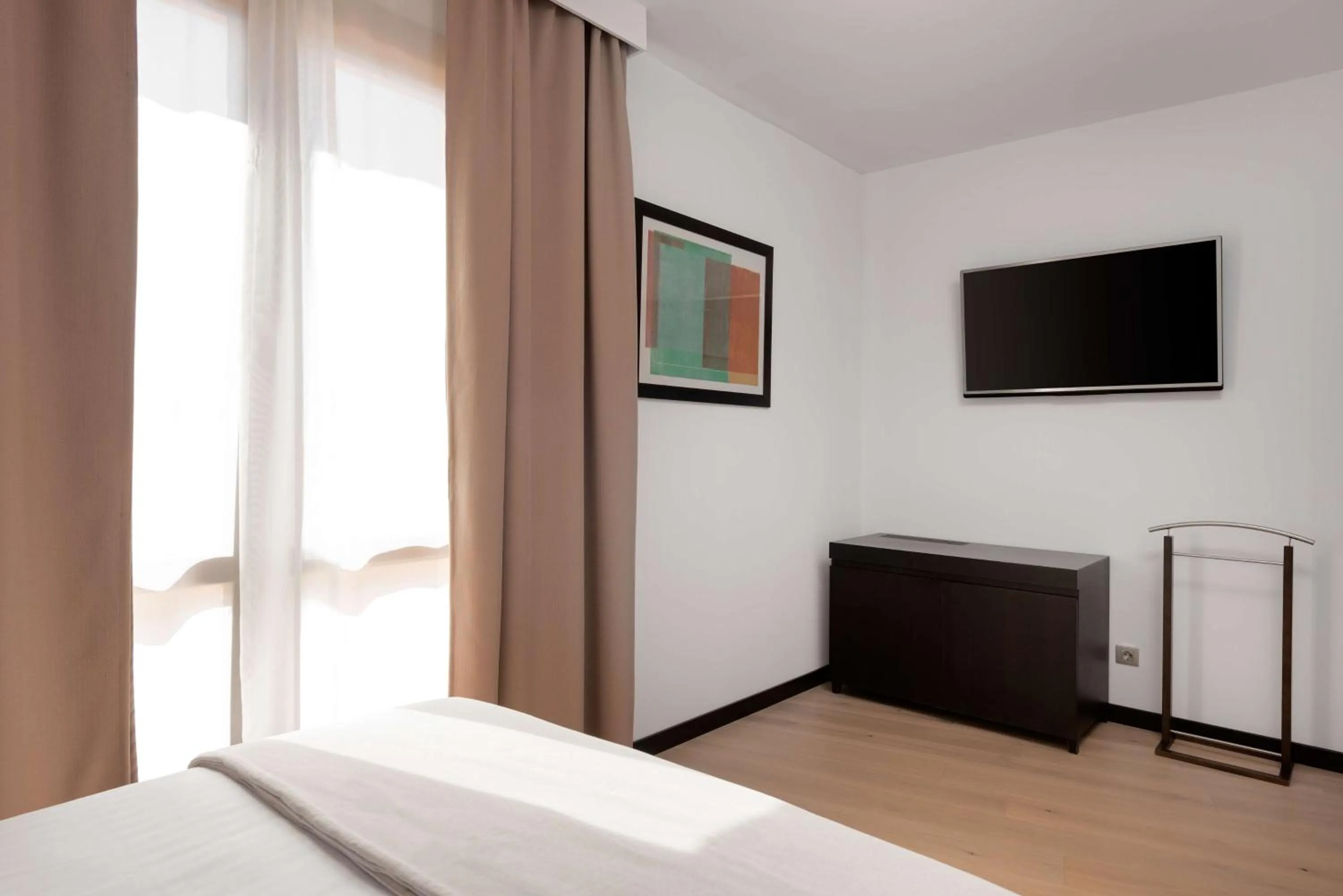 Bed in Hotel Cartagena Puerto