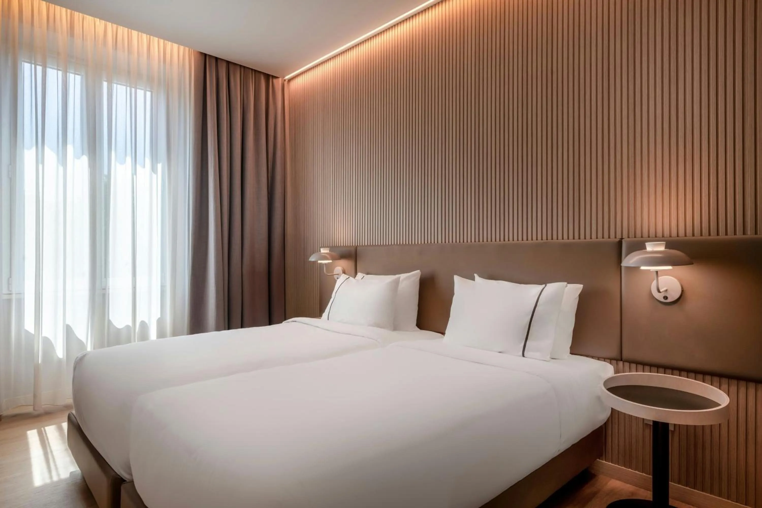 Photo of the whole room, Bed in AC Hotel by Marriott Cartagena