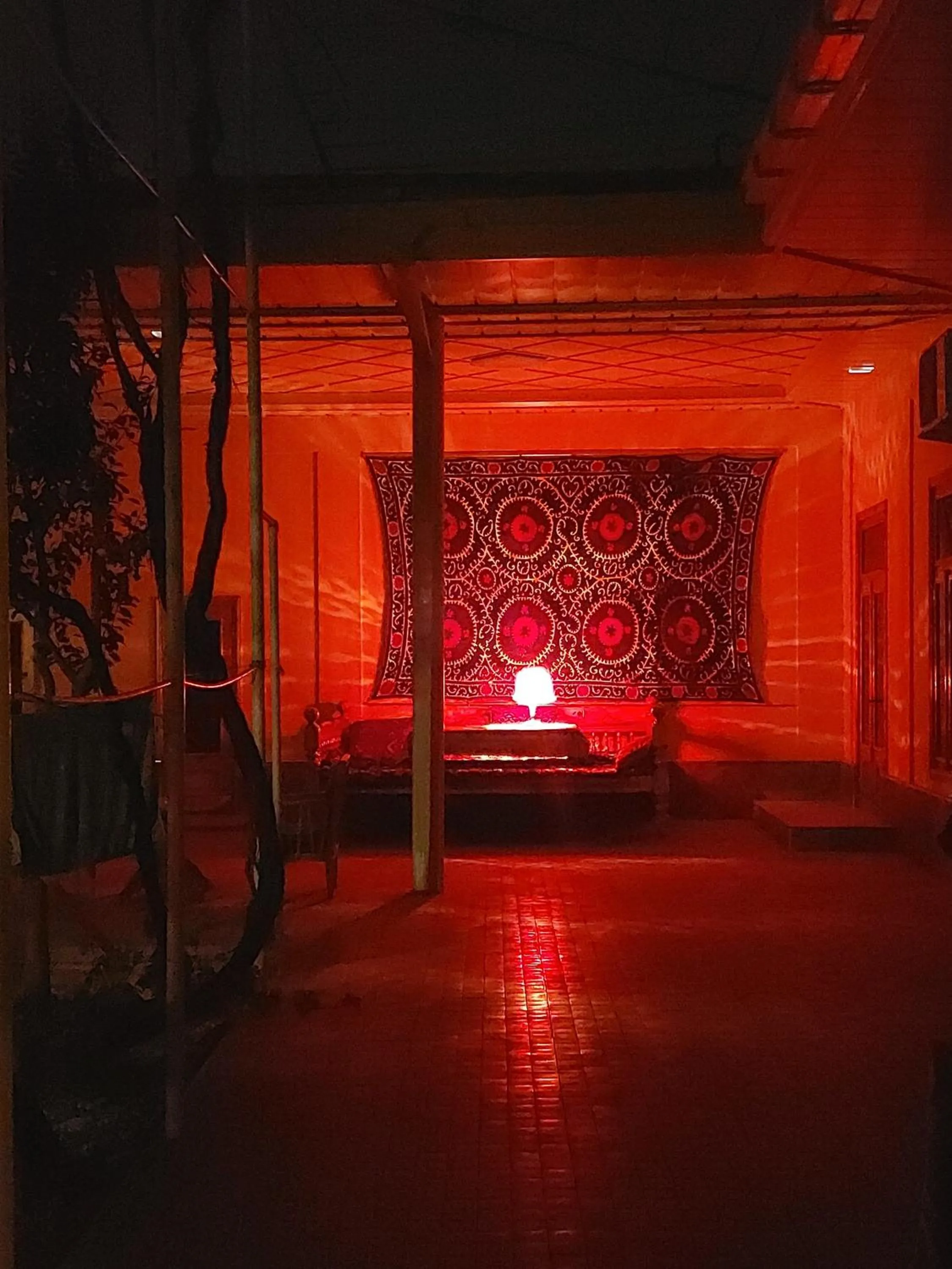 Inner courtyard view in MUSAVVIR