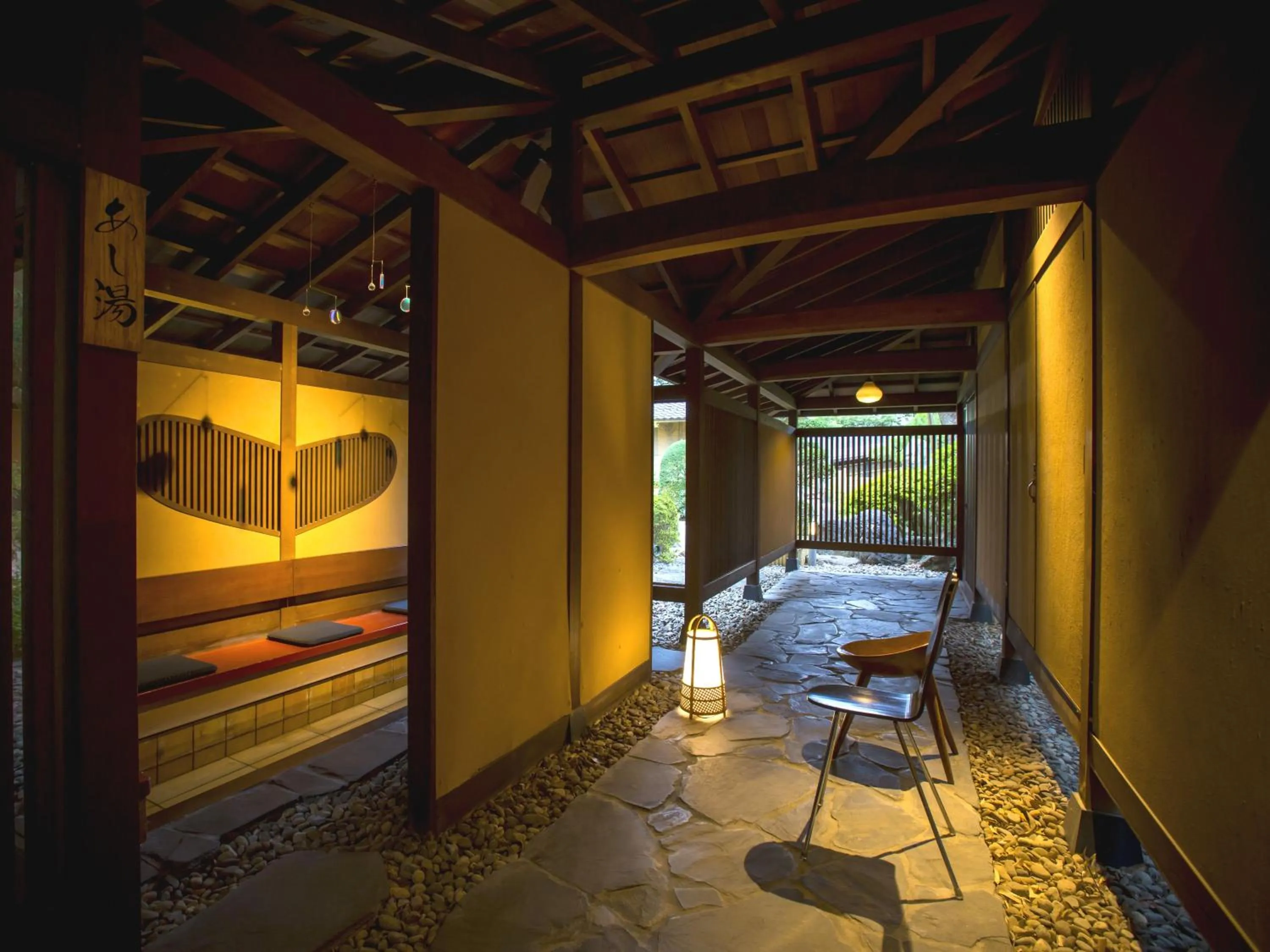 Hot Spring Bath in Awara No Yado Yagi