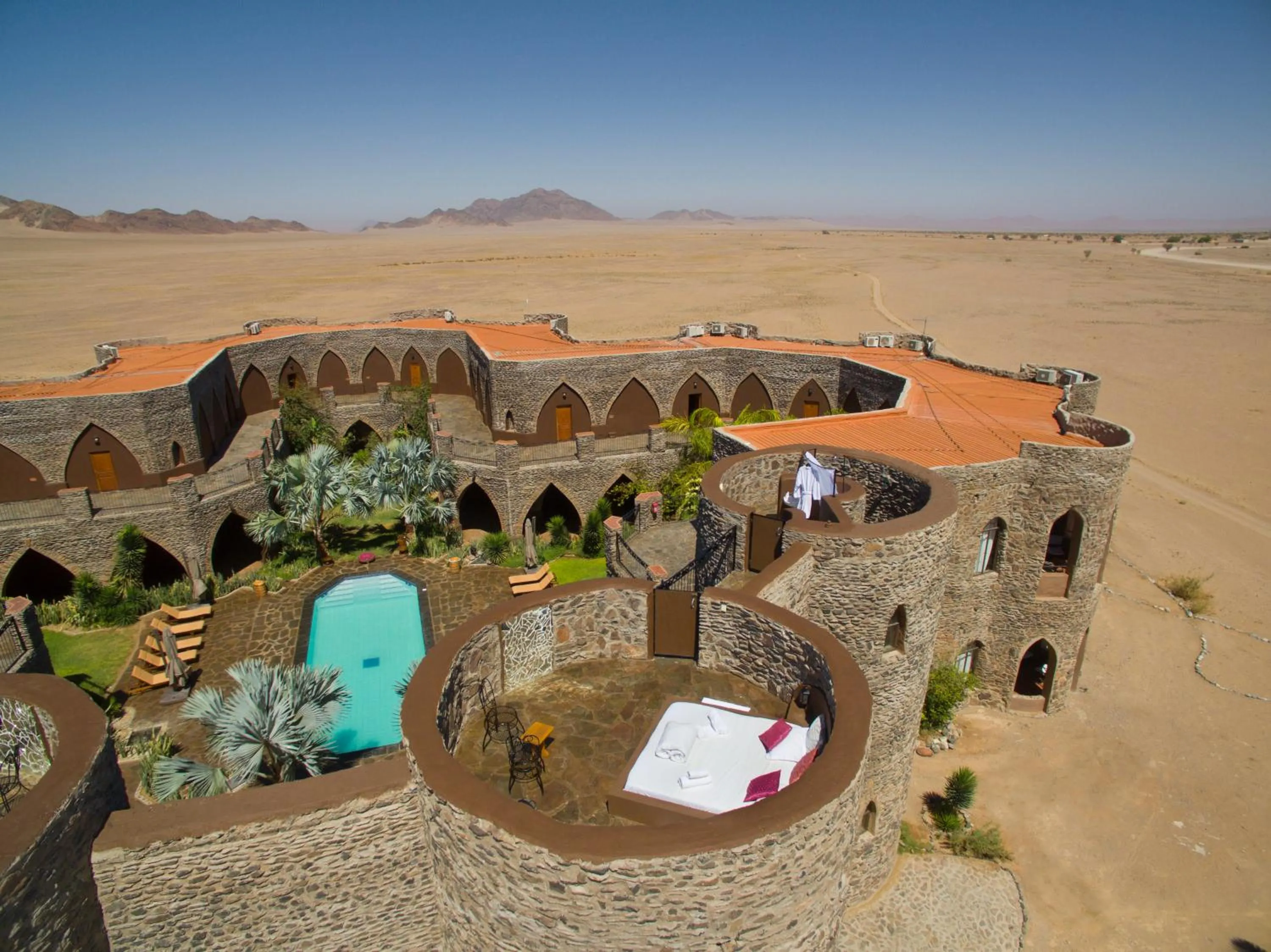 Bird's eye view in Le Mirage Resort & Spa