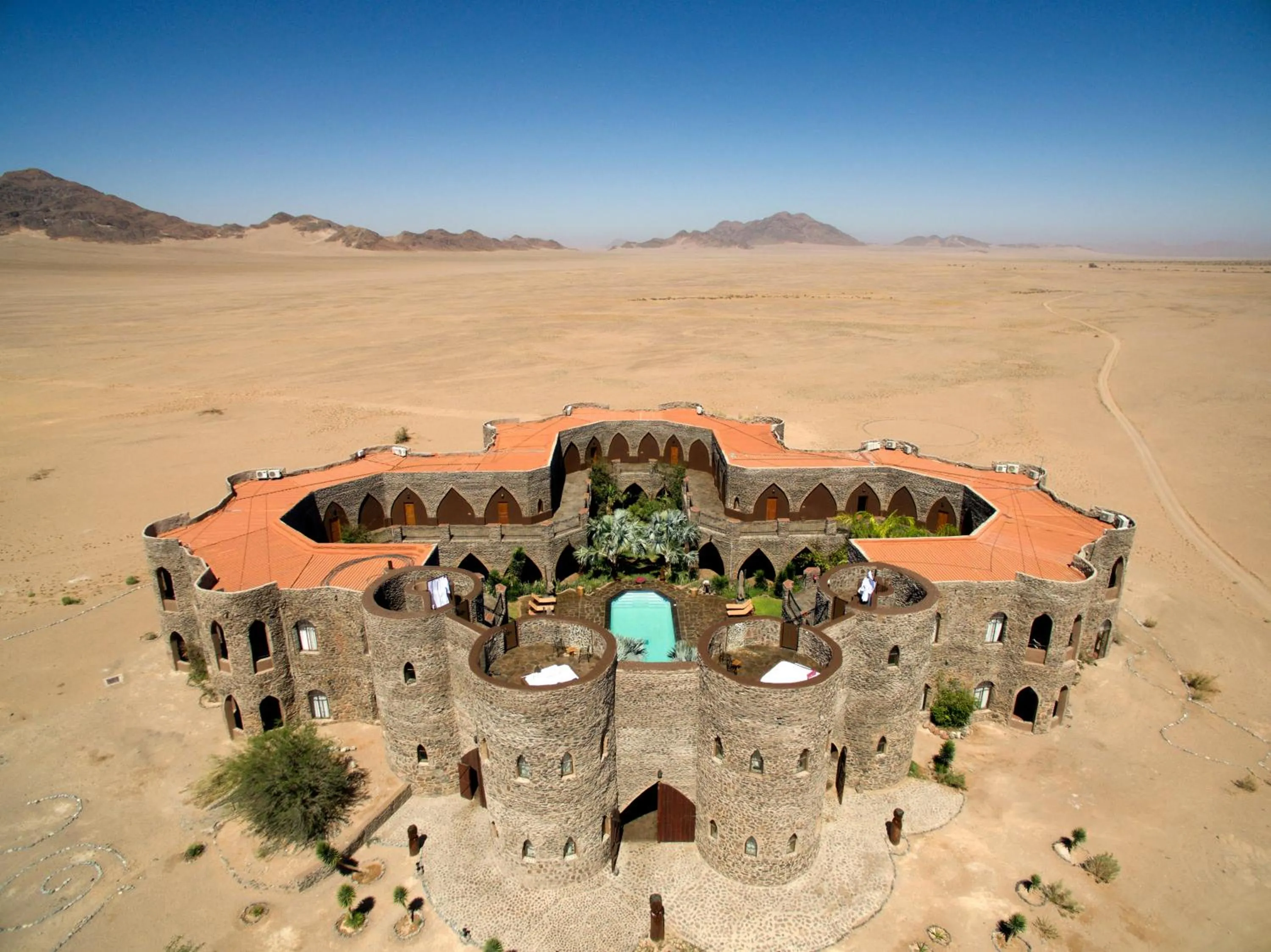 Bird's eye view in Le Mirage Resort & Spa