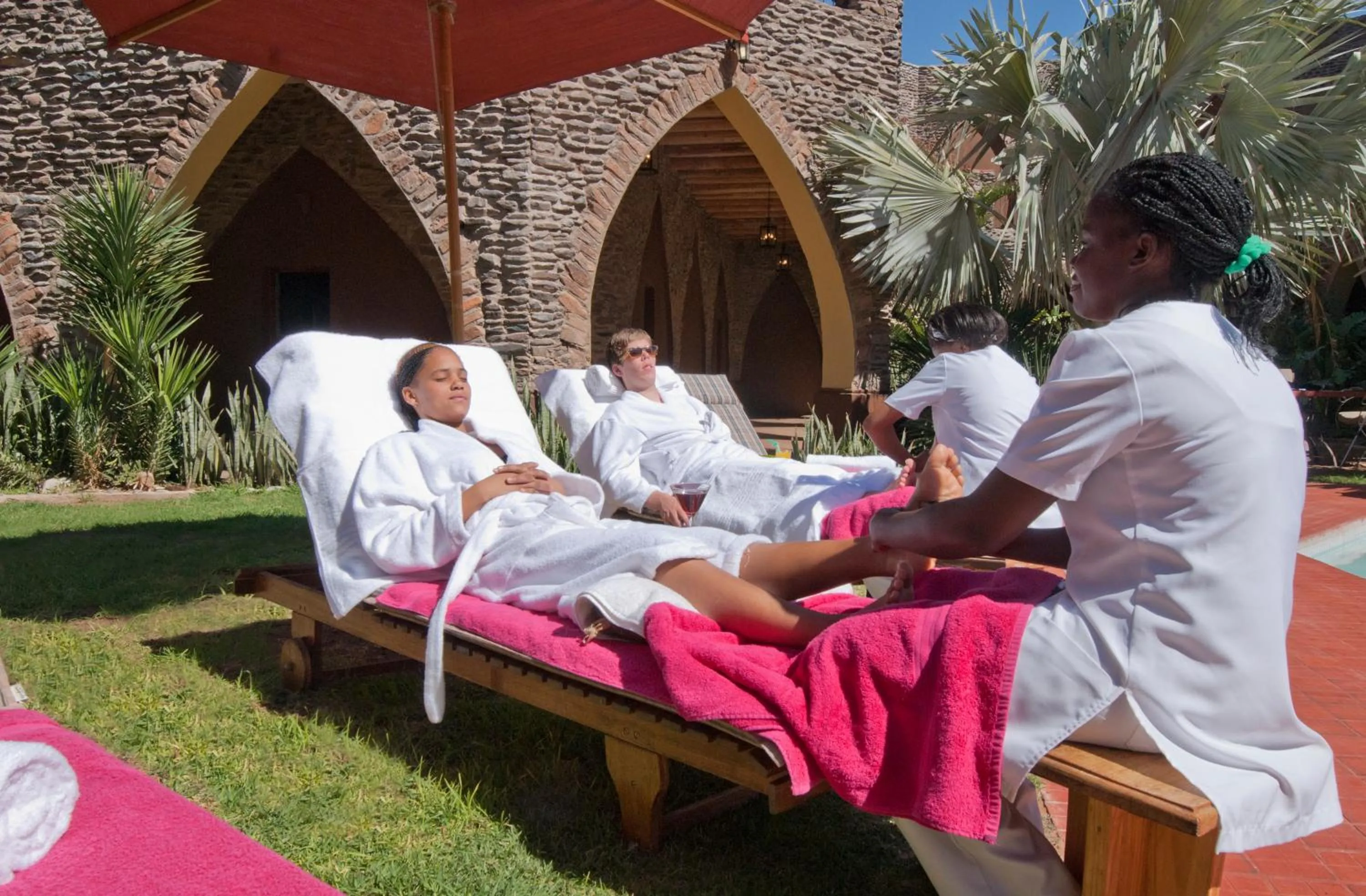 Staff in Le Mirage Resort & Spa