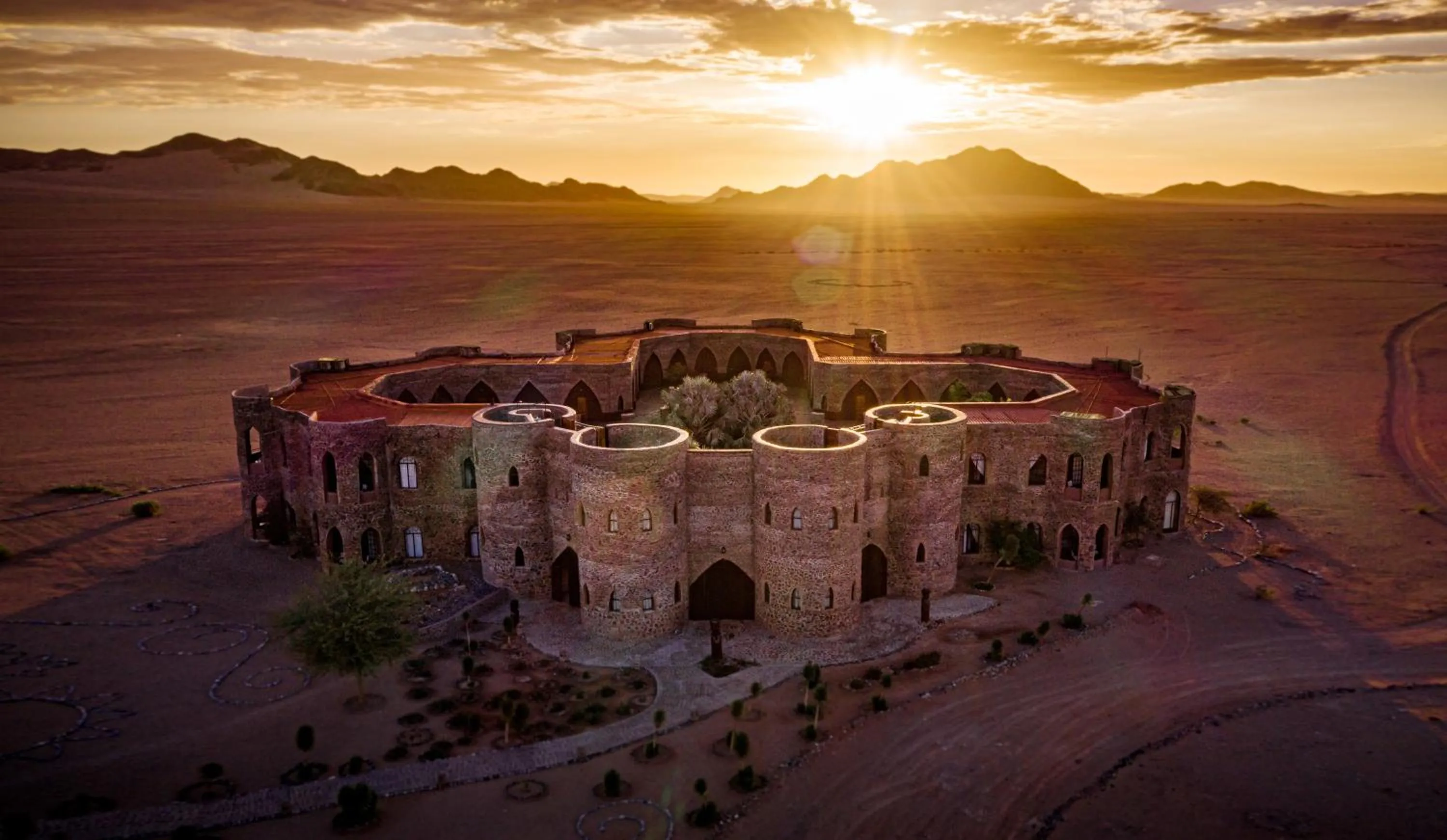 Bird's eye view in Le Mirage Resort & Spa