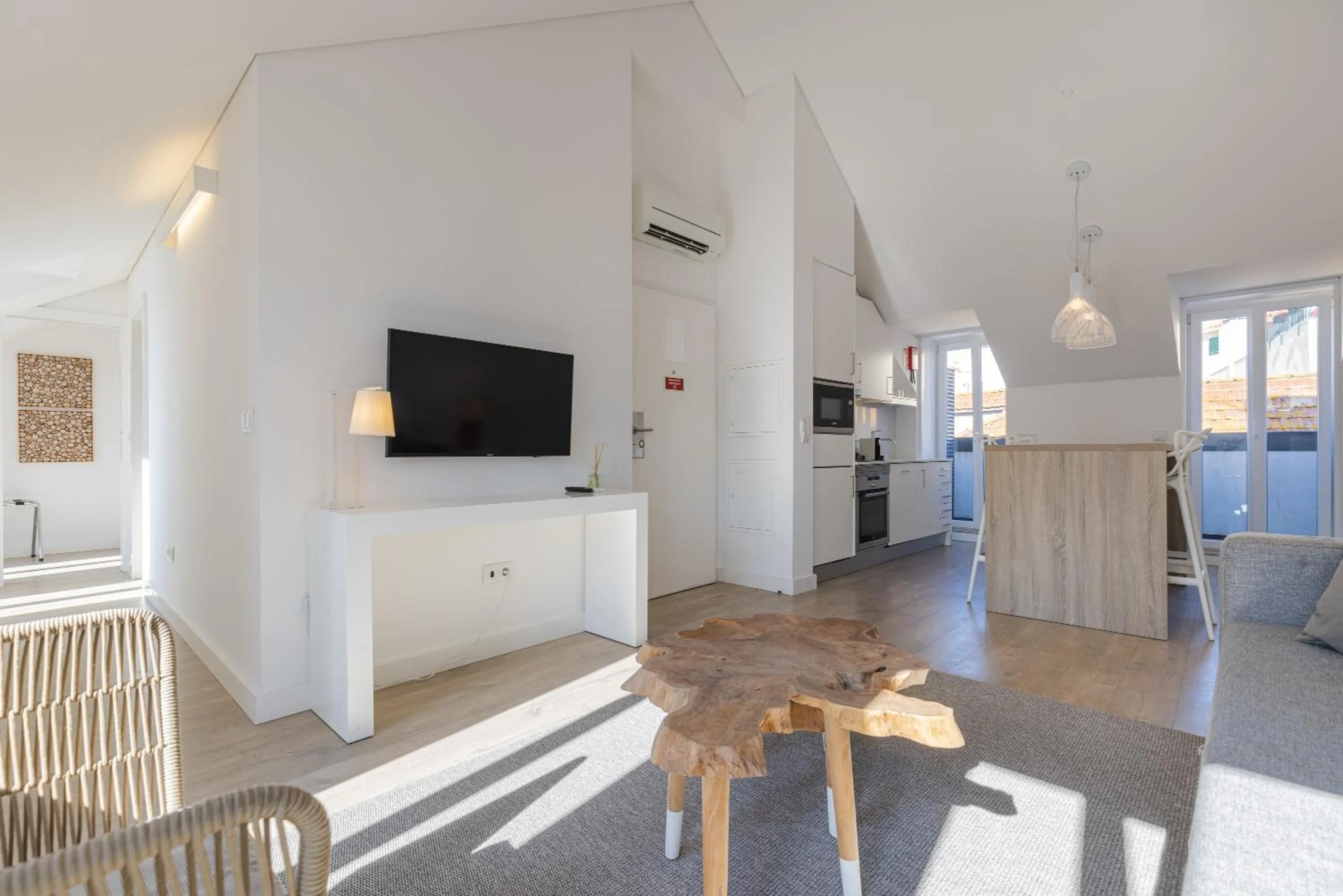 Living room in Garcia 28 by LovelyStay