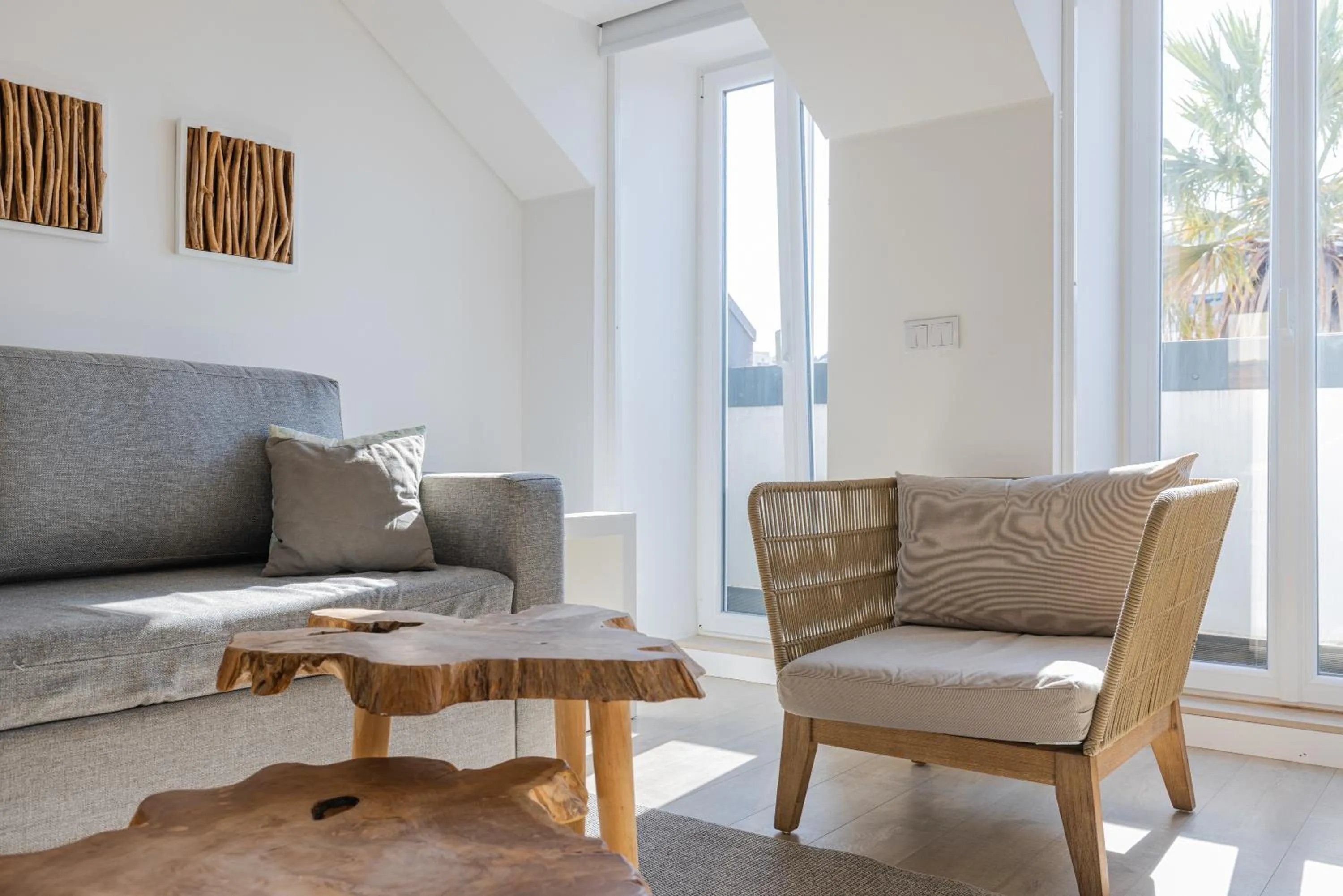 Living room in Garcia 28 by LovelyStay