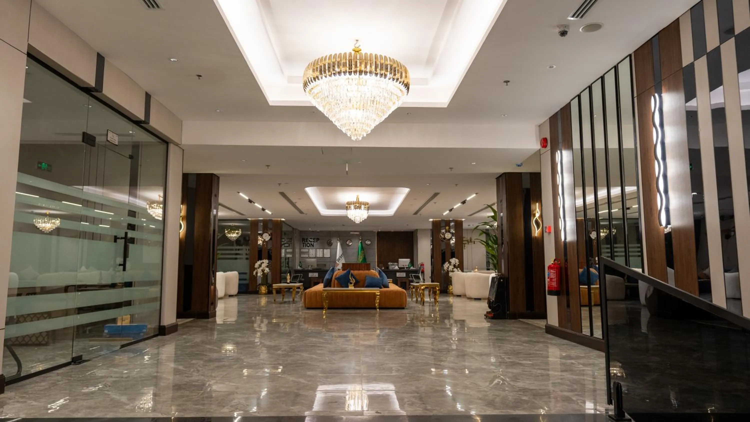 Lobby or reception in Brzeen Hotel Riyadh
