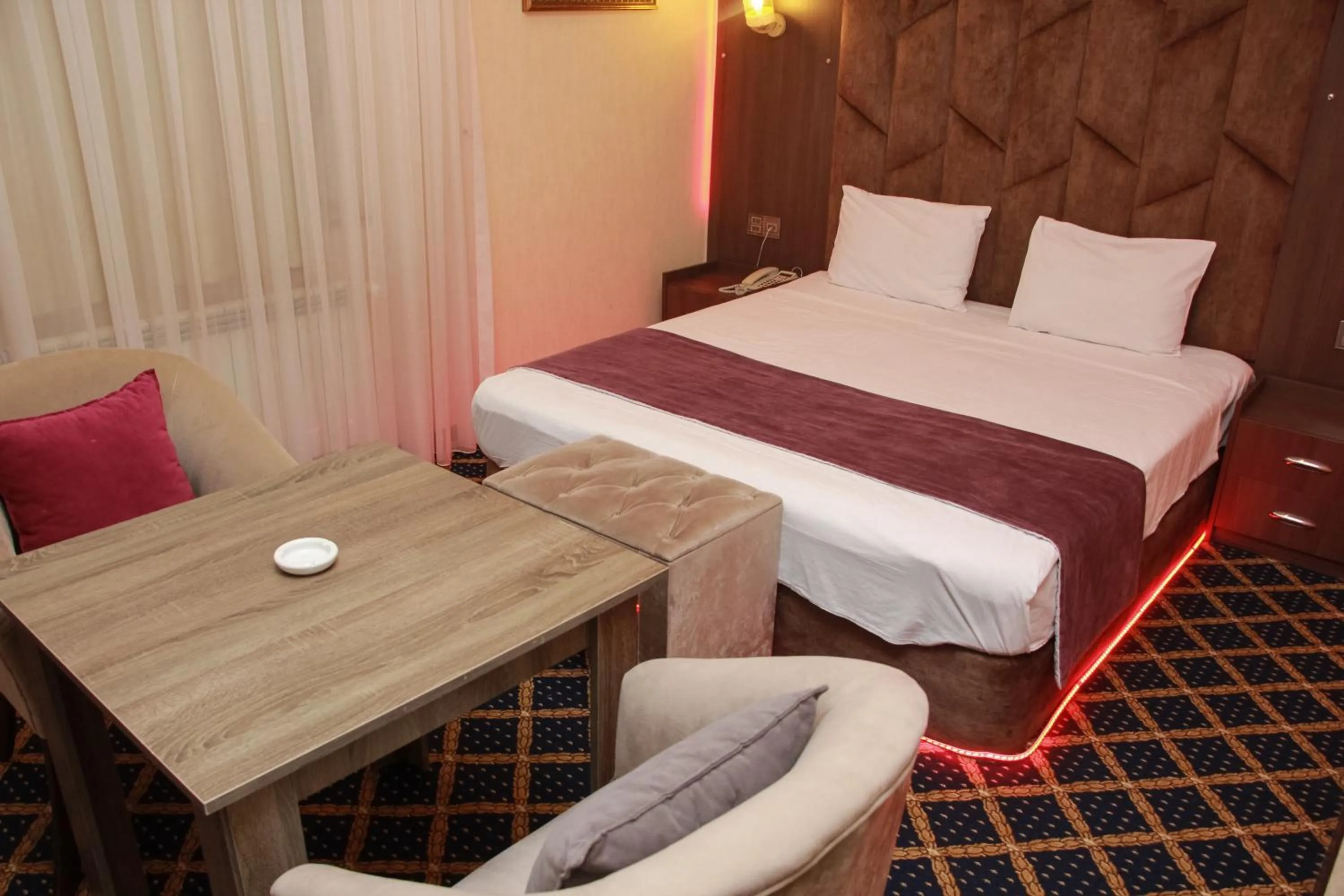Bed in Anatolia Hotel Baku