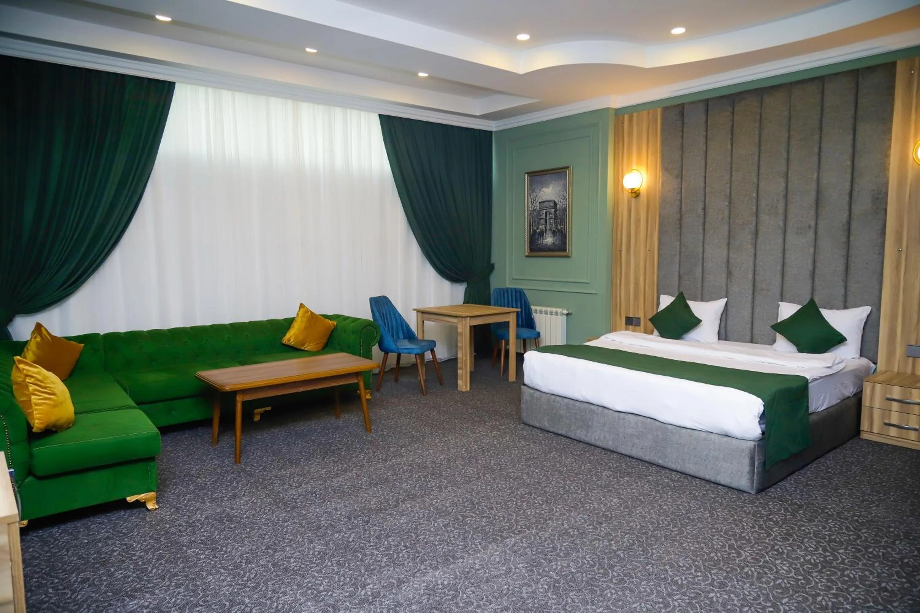 Bed in Anatolia Hotel Baku