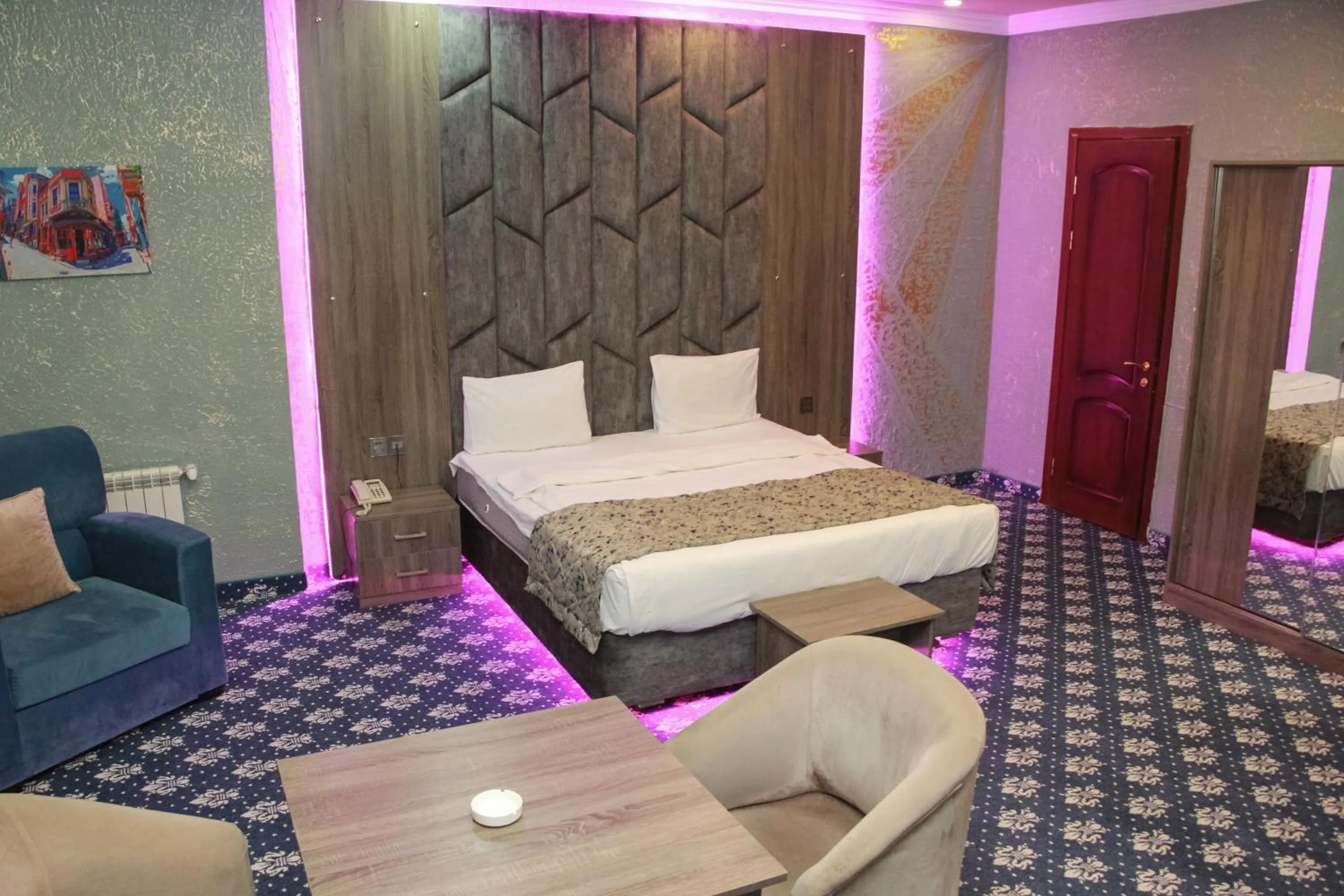 Bed in Anatolia Hotel Baku
