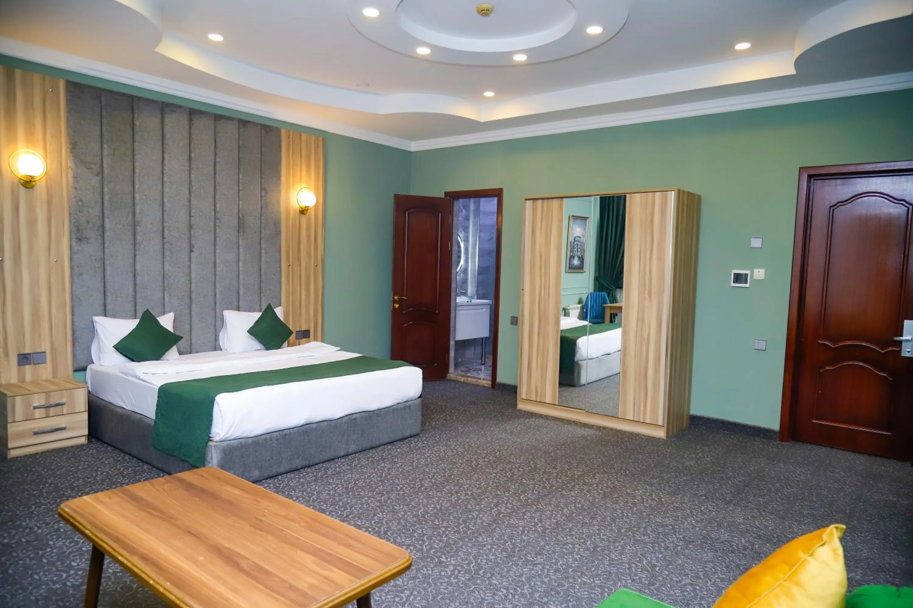 Bed in Anatolia Hotel Baku