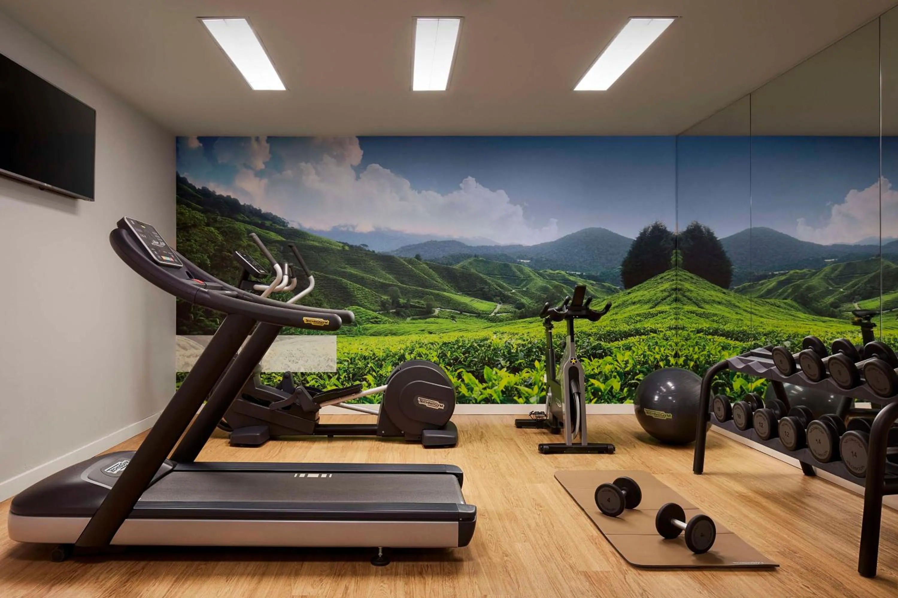 Fitness centre/facilities in NH Ciudad de Cuenca