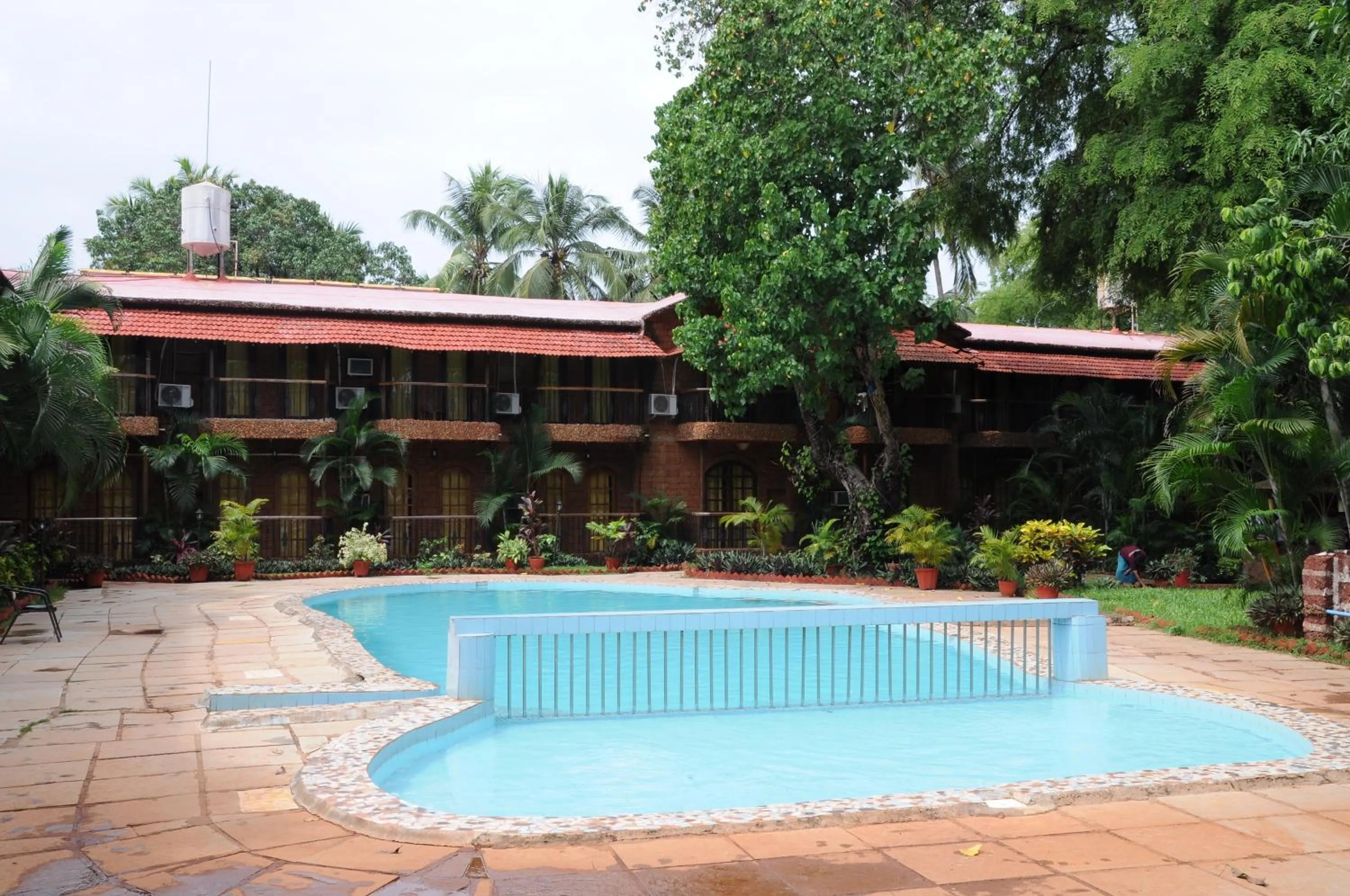 Swimming pool in Sea Breeze Beach, Calangute, Goa