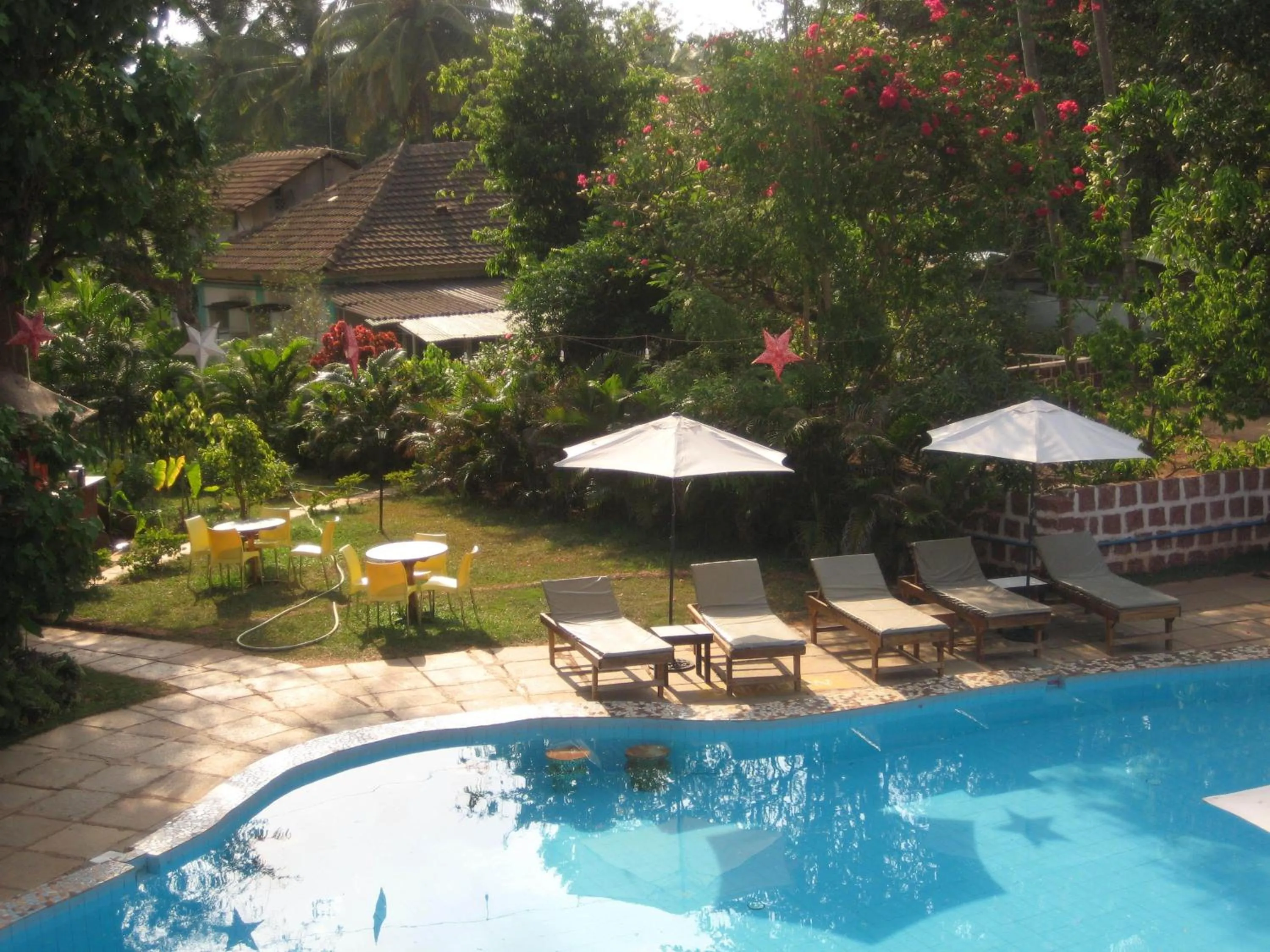 Swimming pool in Sea Breeze Beach, Calangute, Goa