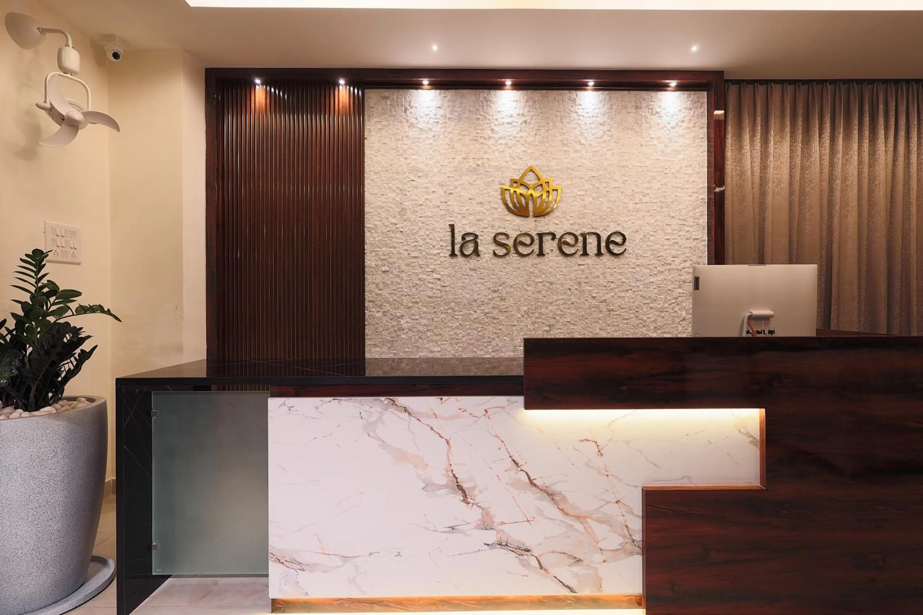 Property logo or sign in La Serene Boutique Hotel - Manyata Tech Park
